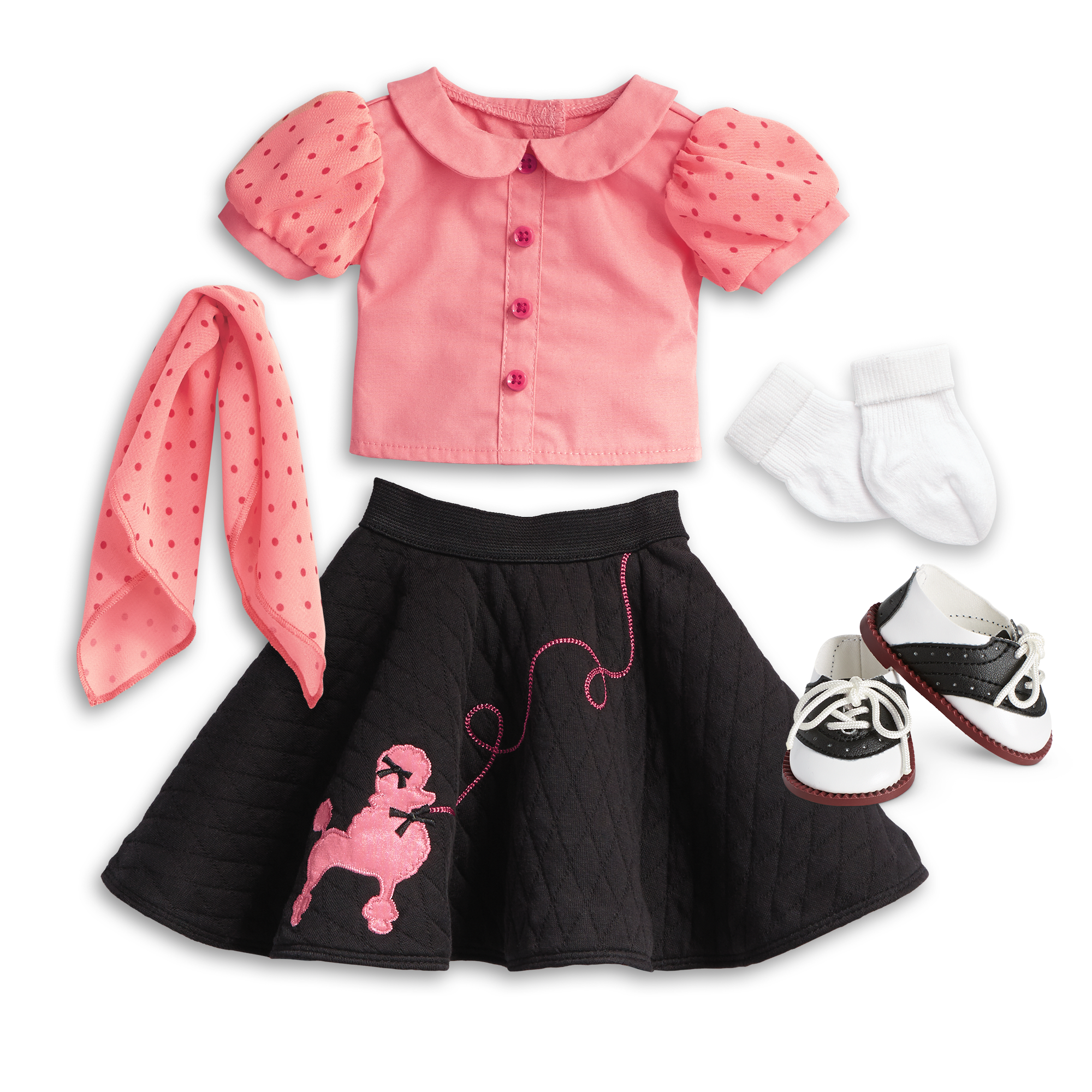 1950s Poodle Skirt Outfit for 18-Inch Dolls by Maryellen's™