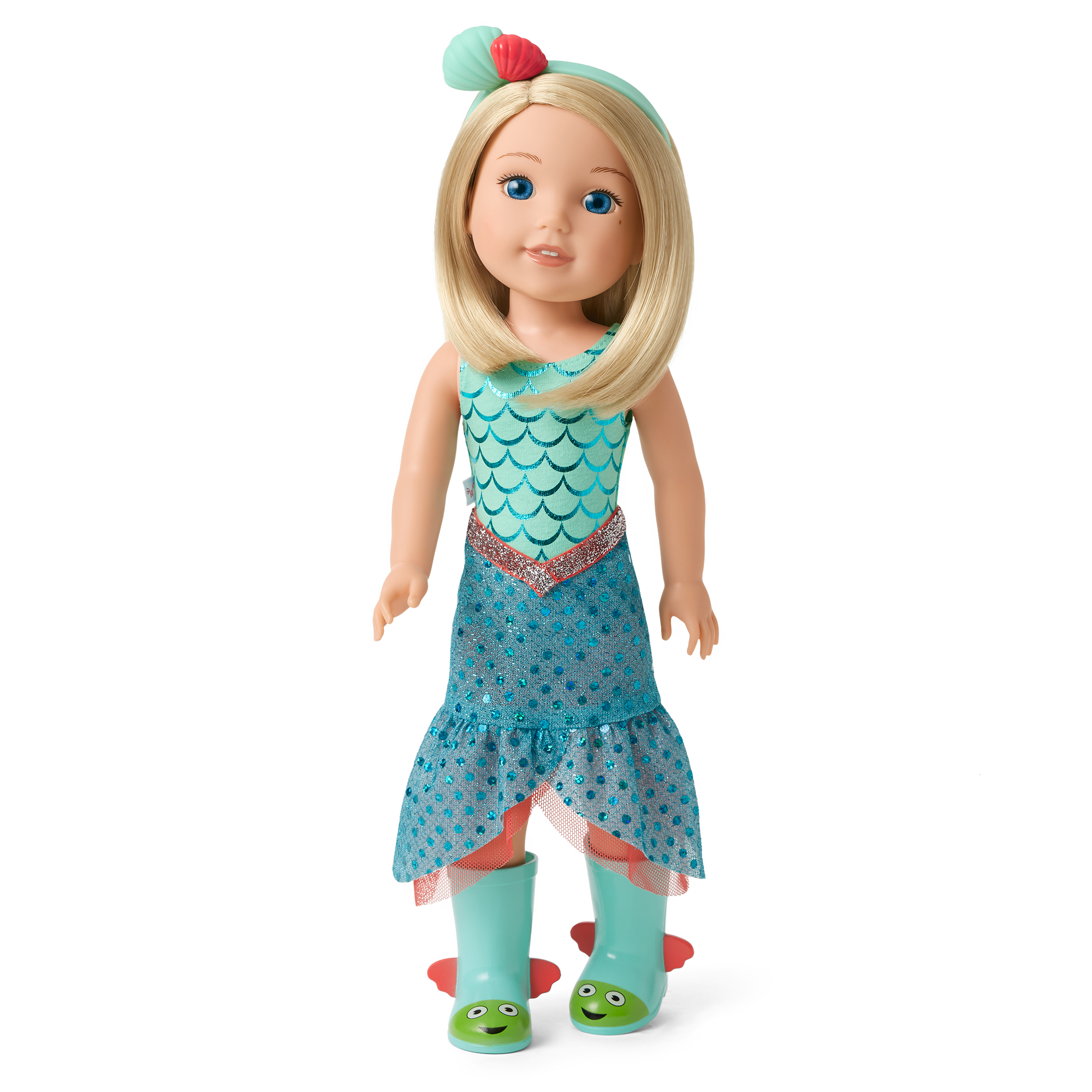 Camille™ Mermaid Doll with Ocean-Themed Outfit & Accessories