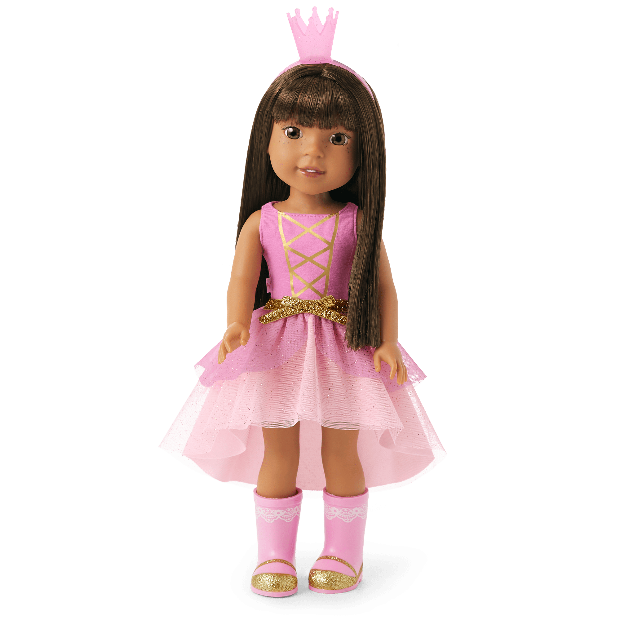 Ashlyn™ 14.5" Princess Doll with Brushable Hair & Glitter Outfit