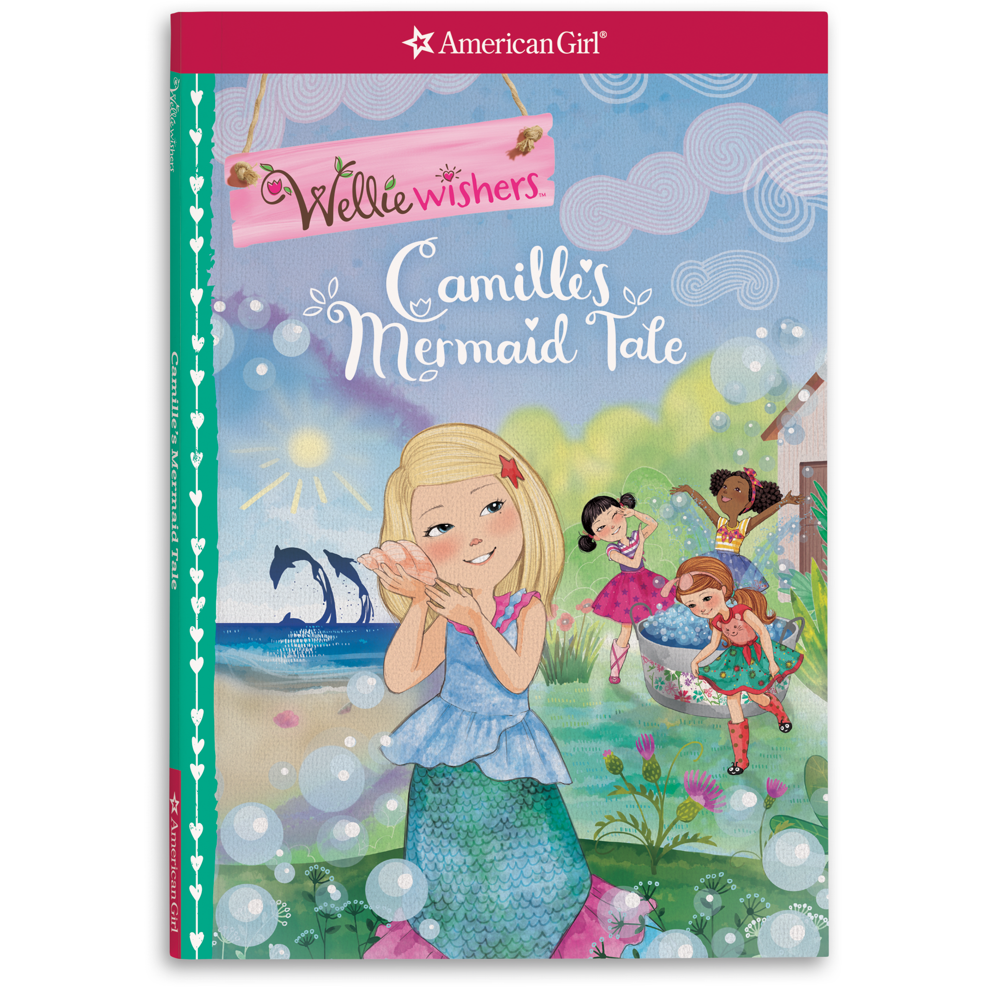 WellieWishers Camille's Mermaid Tale Children's Book by Valerie Tripp