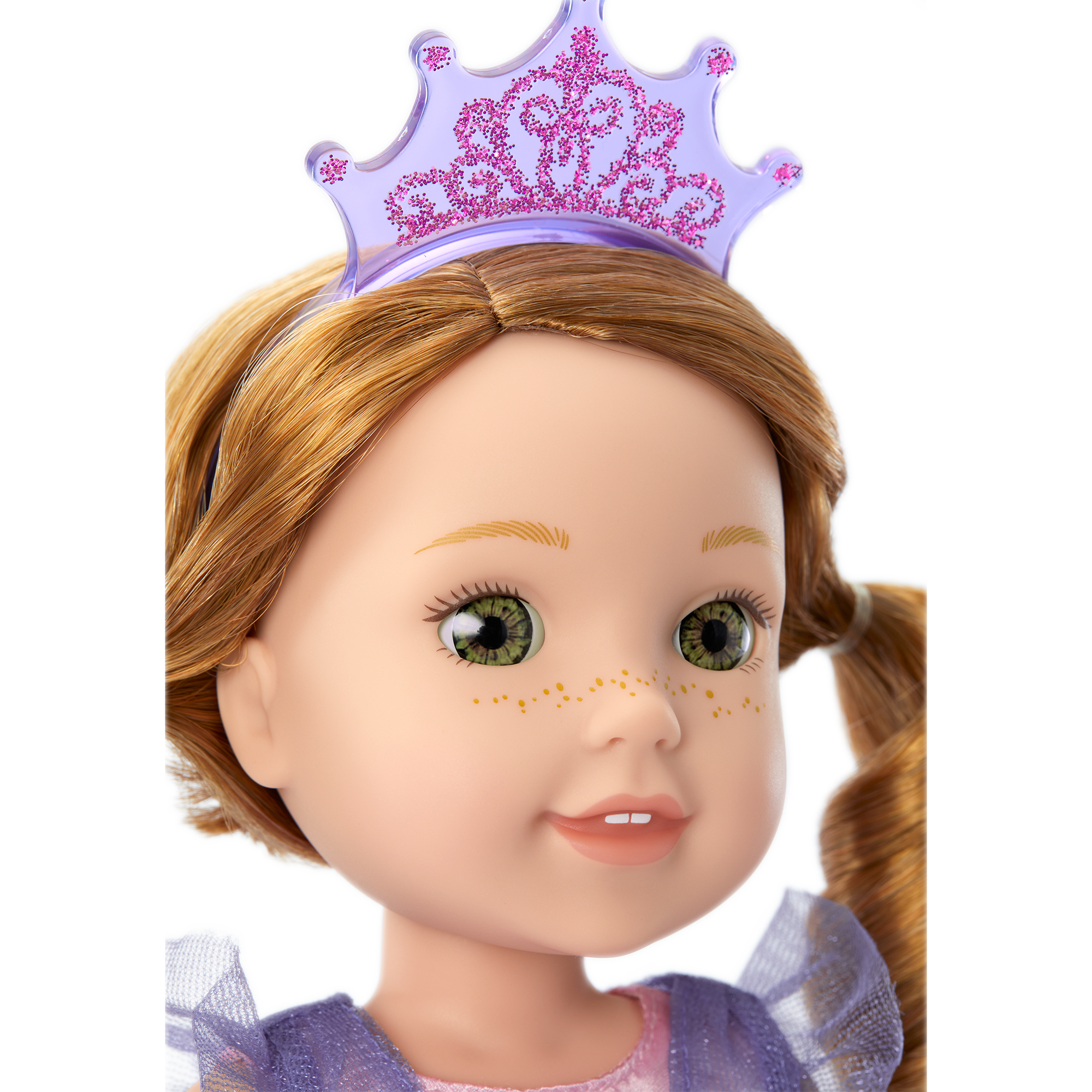 WellieWishers Doll Nightgown & Robe Set with Tiara