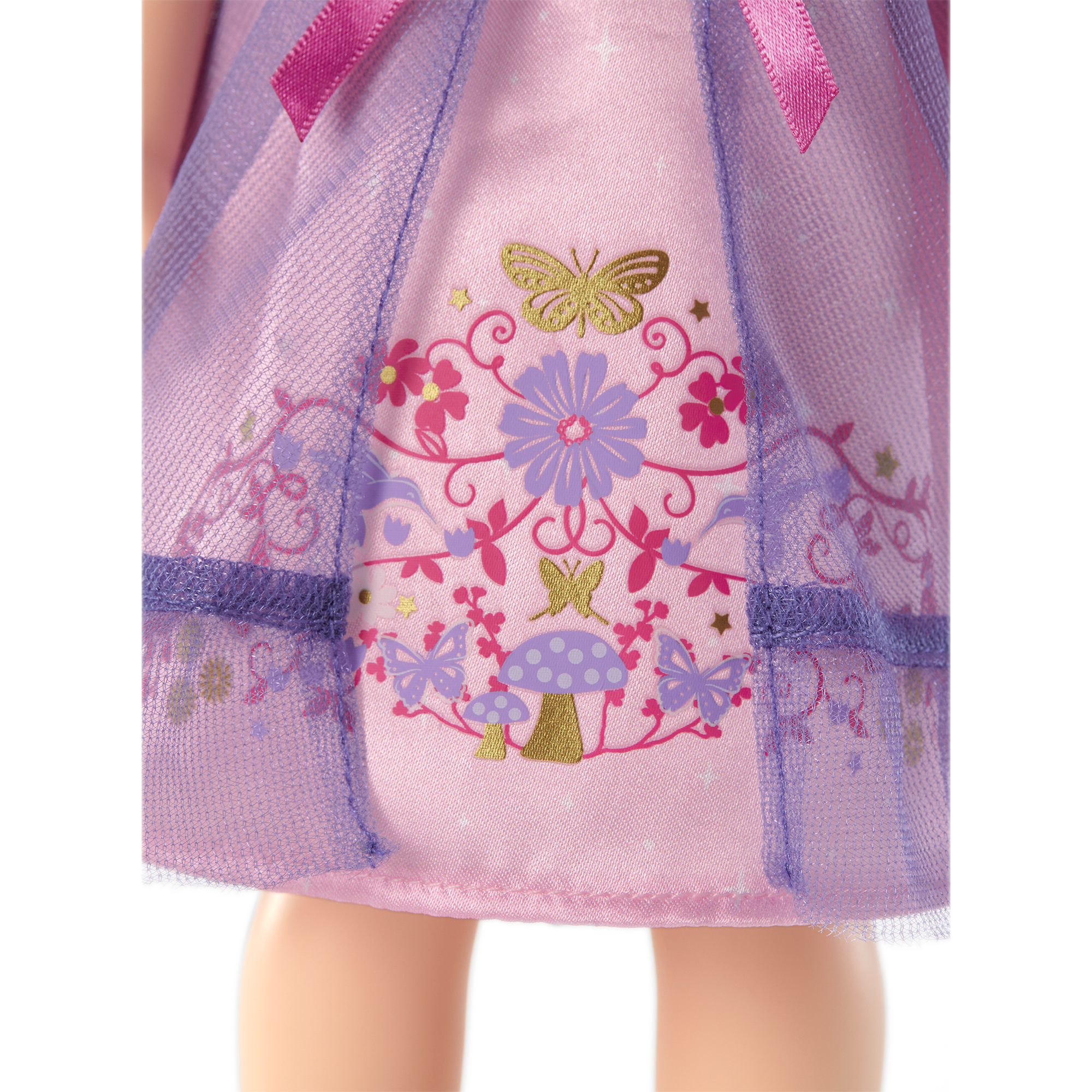 WellieWishers Doll Nightgown & Robe Set with Tiara