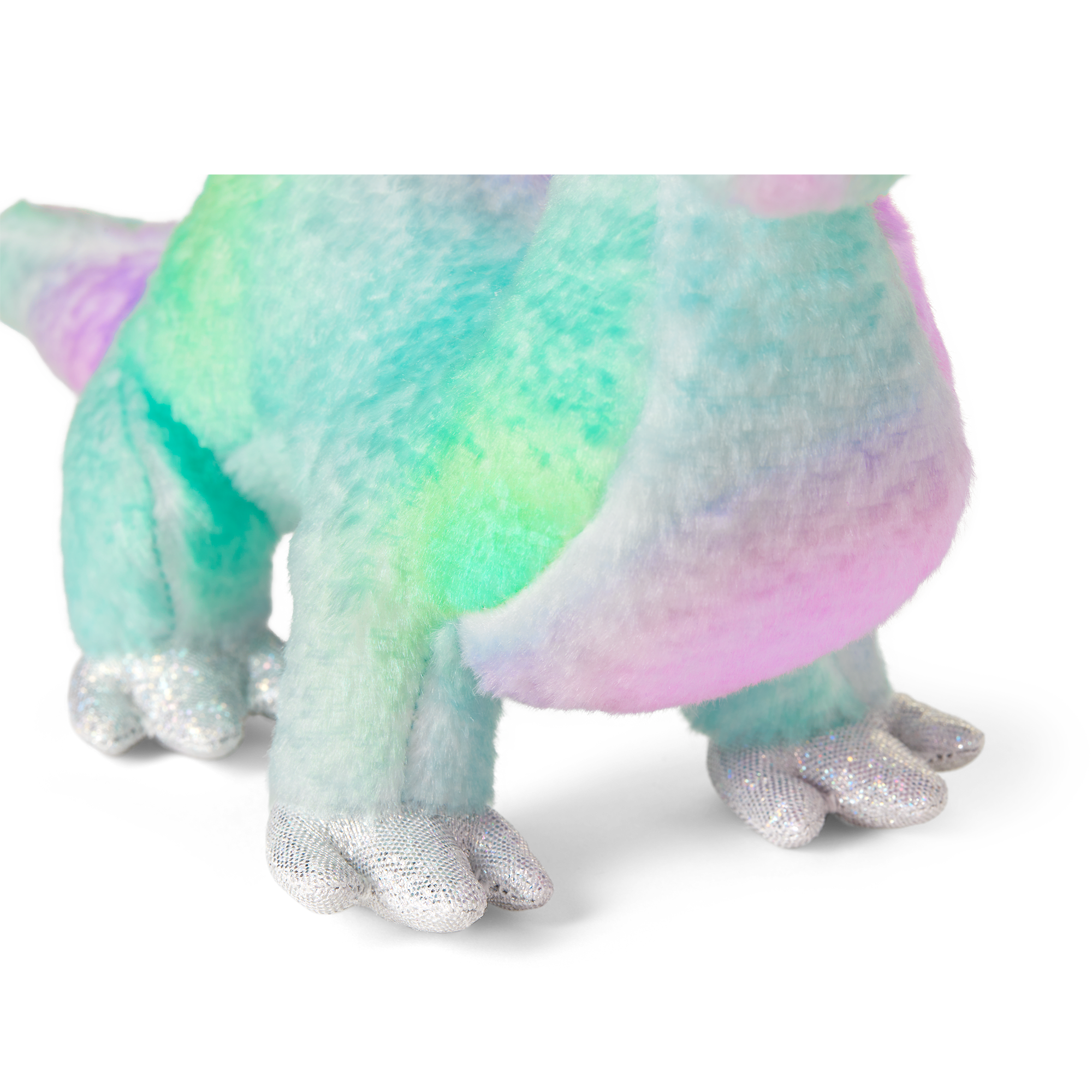 Crisella the Dragon Plush Toy with Iridescent Wings