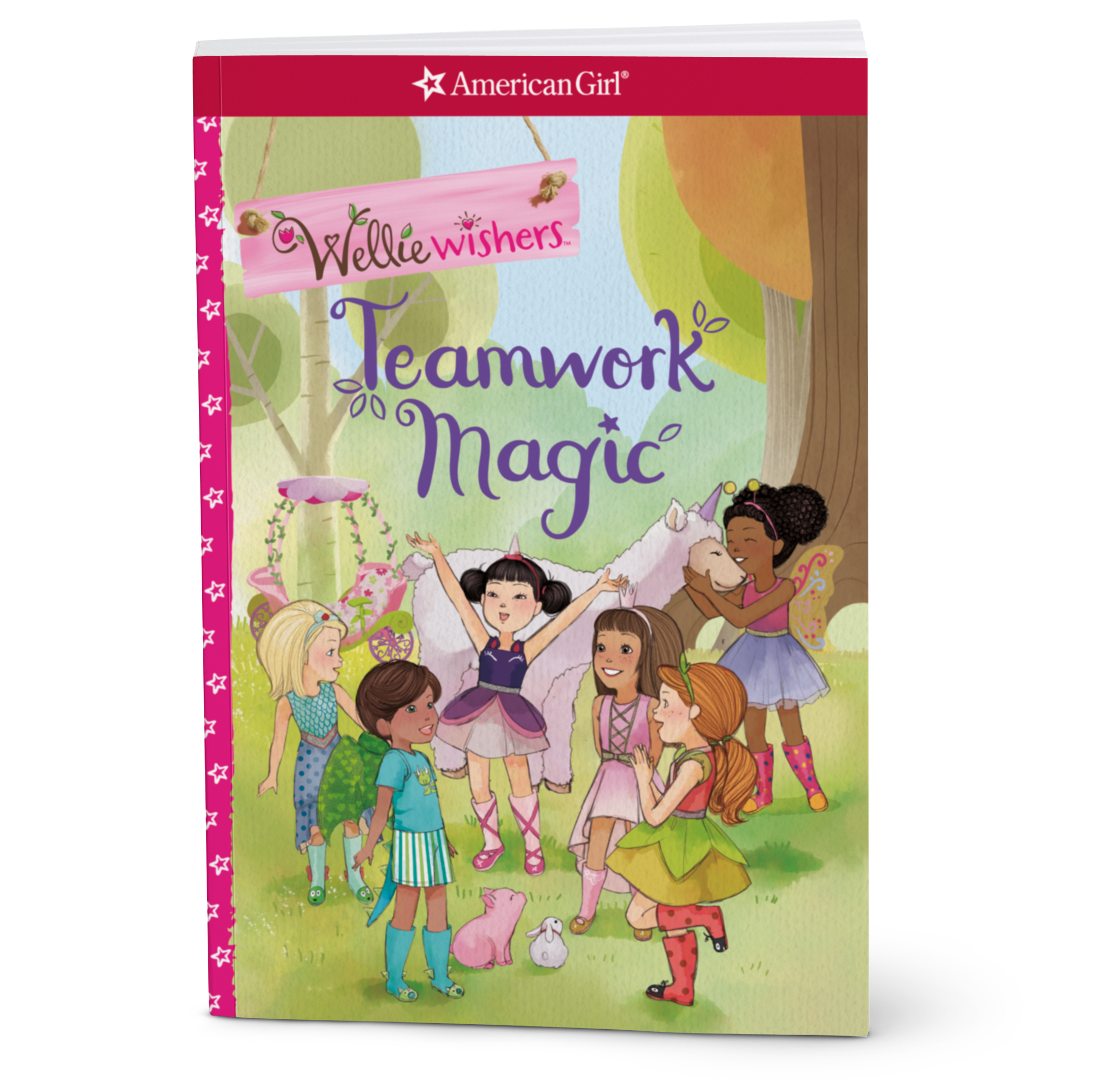 WellieWishers Teamwork Magic Book for Kids by Valerie Tripp