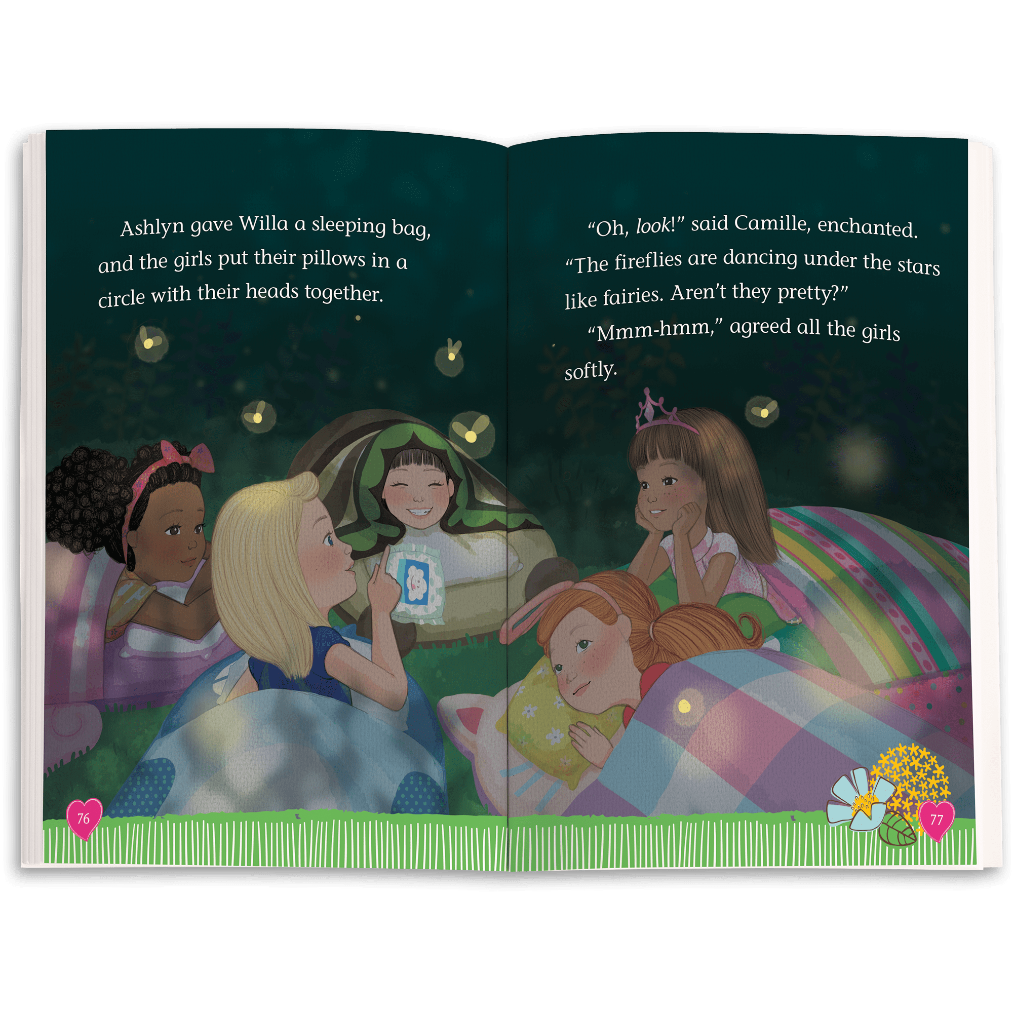 WellieWishers Camping Adventure Book by Valerie Tripp