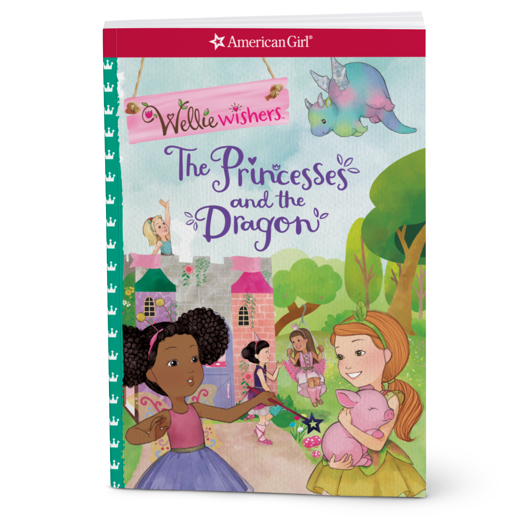 WellieWishers Princesses and the Dragon Storybook for Kids