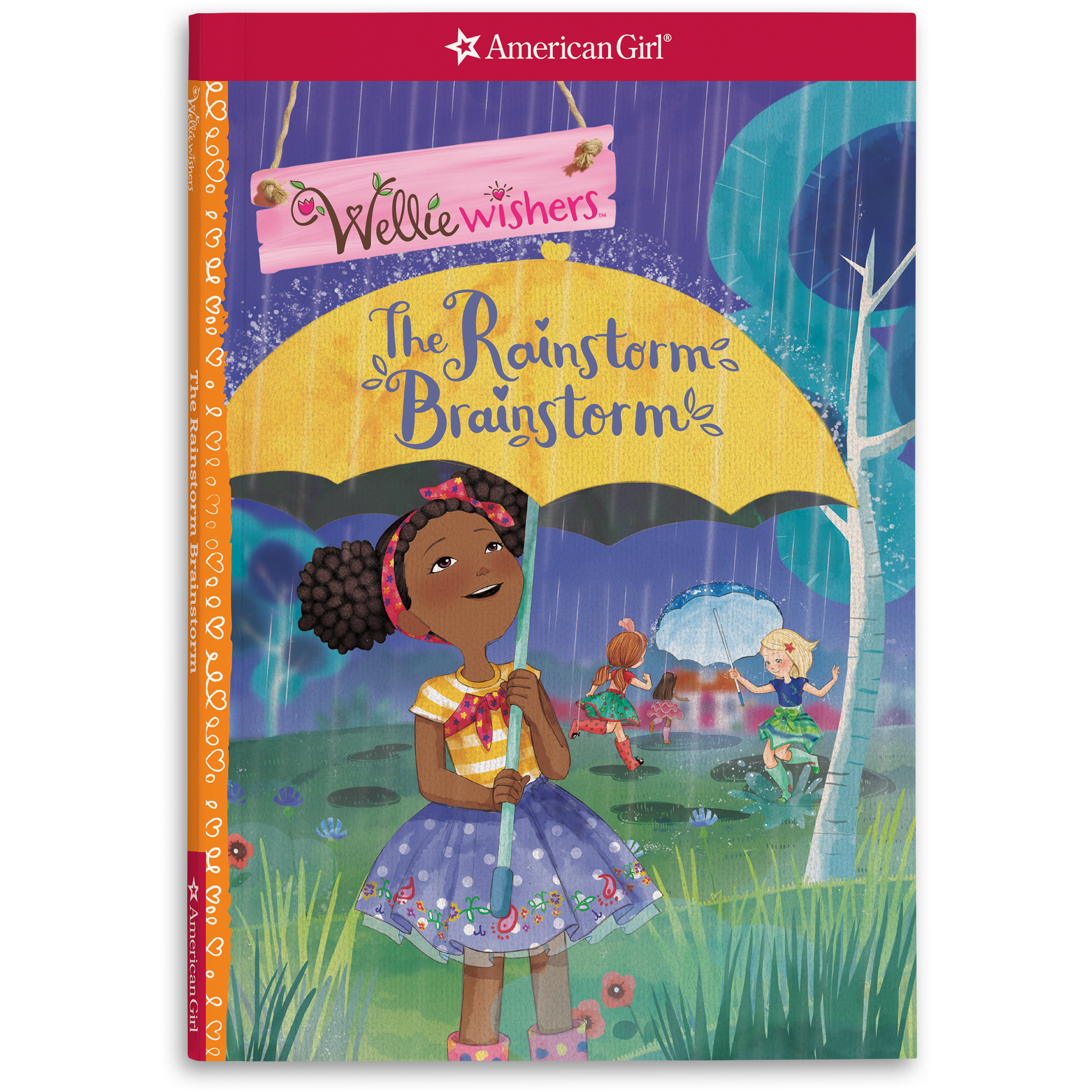 WellieWishers Rainstorm Brainstorm Children's Book by Valerie Tripp