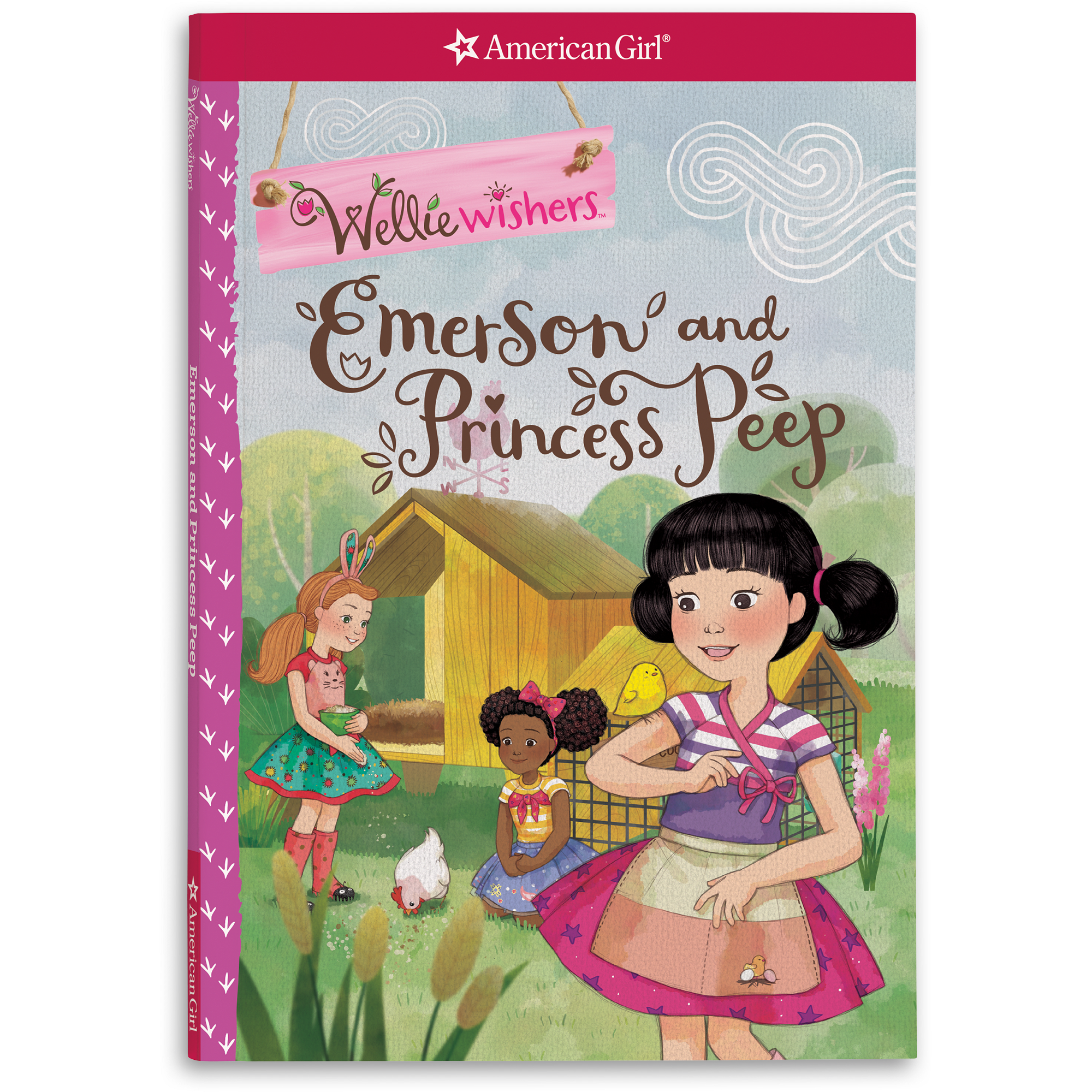WellieWishers Emerson and Princess Peep Children's Book by Valerie Tripp
