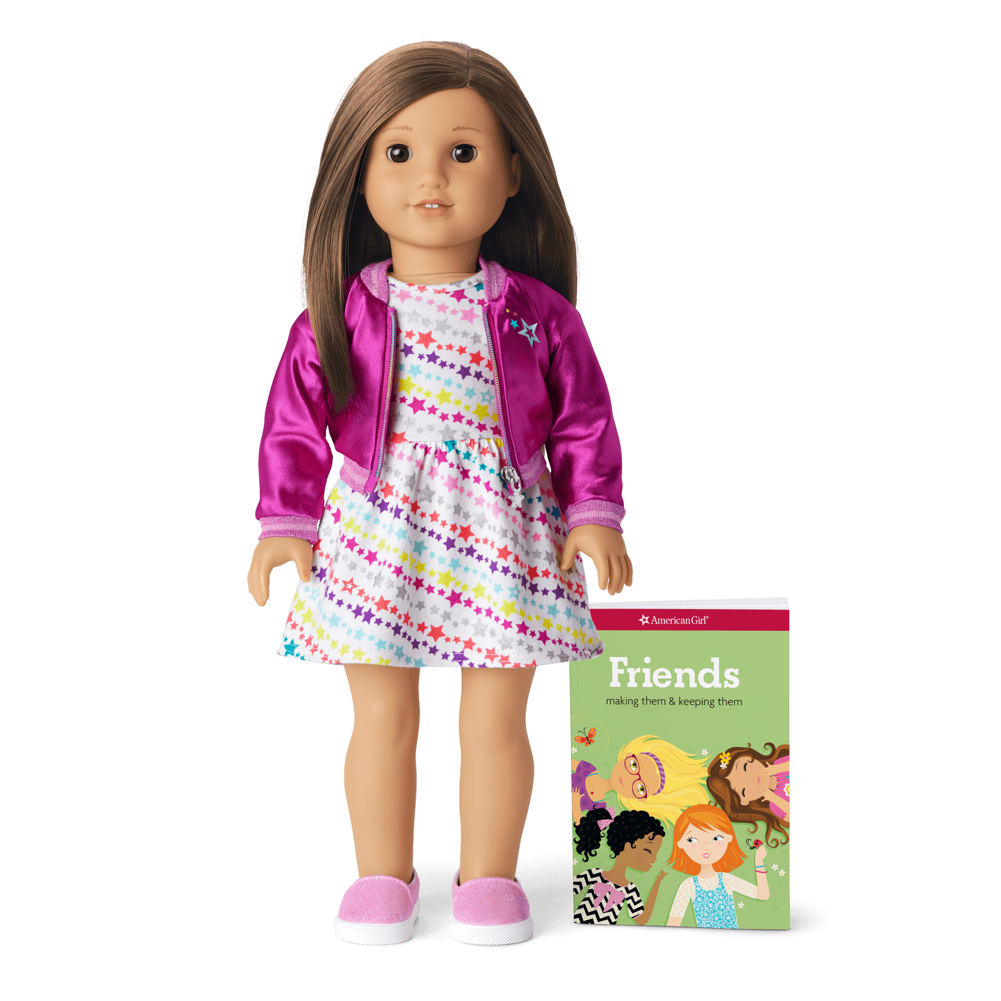 Truly Me Doll #68 with Brown Eyes & Layered Hair