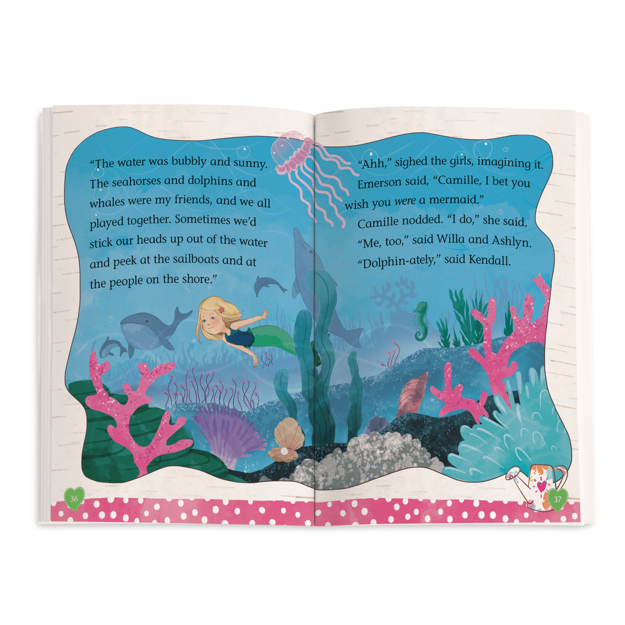 WellieWishers™ Camille's Mermaid Tale Children's Book