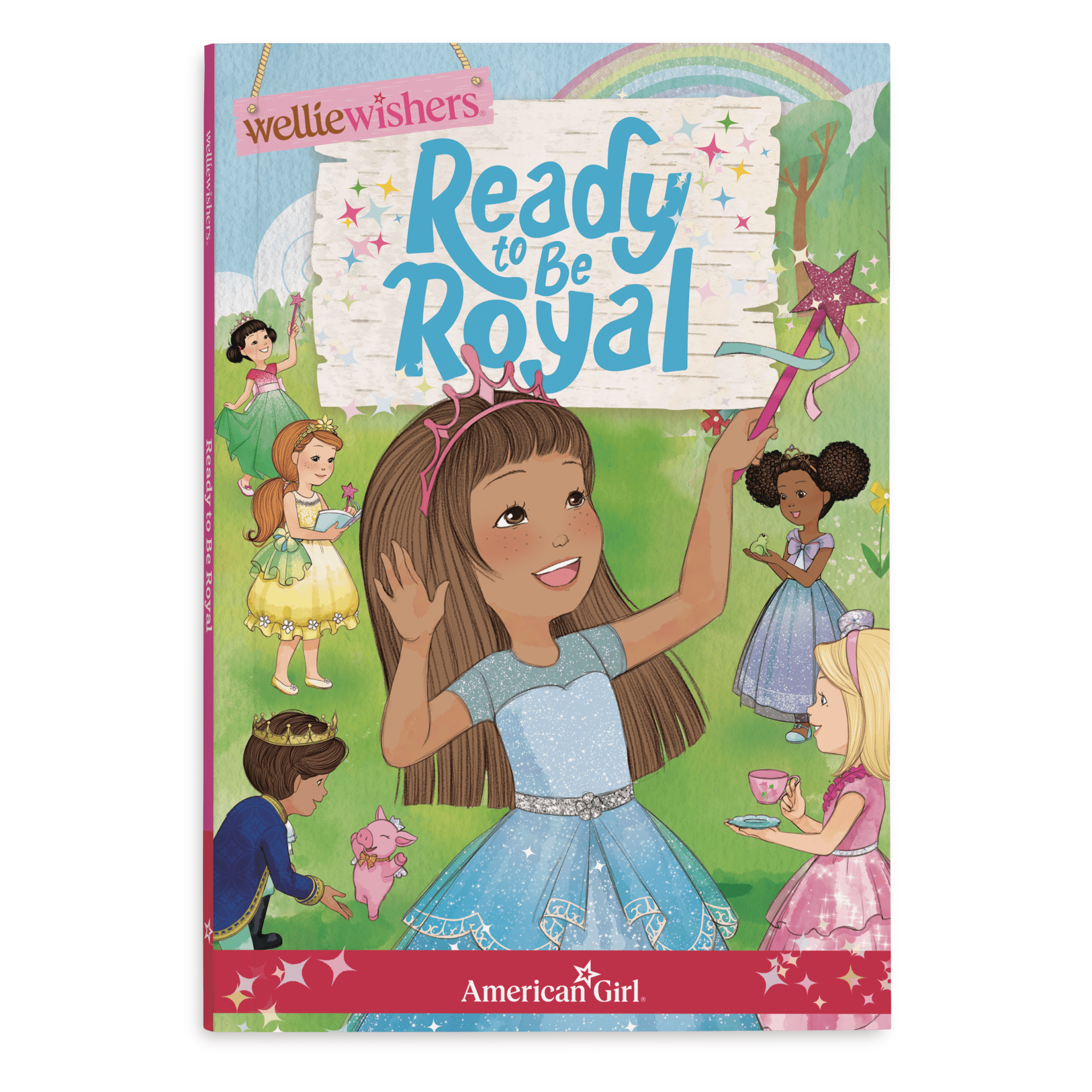WellieWishers Royal Princess Book for Kids - Ready to Be Royal Storybook