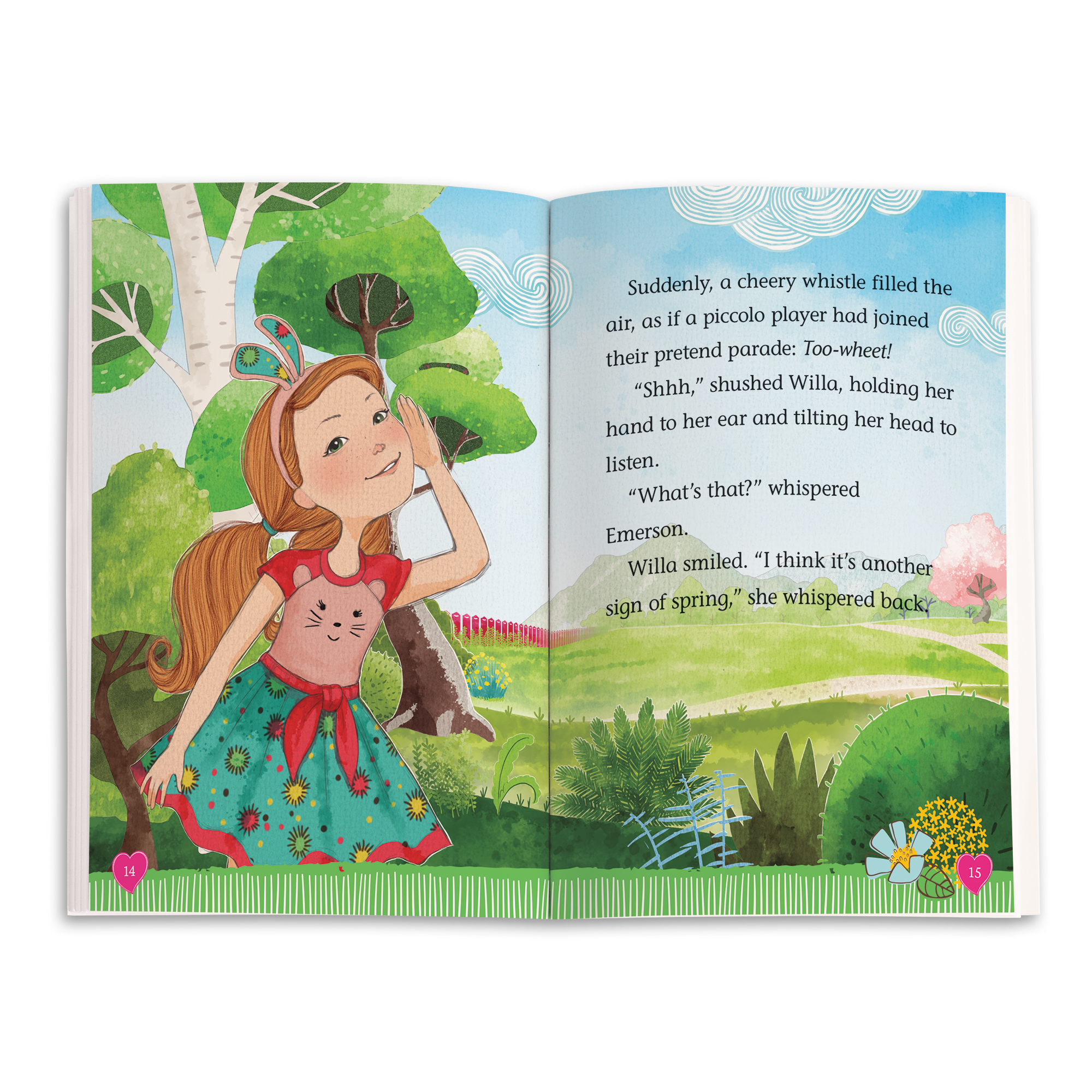 Willa™ Nature Fairy Doll with Book & Llamacorn Accessories