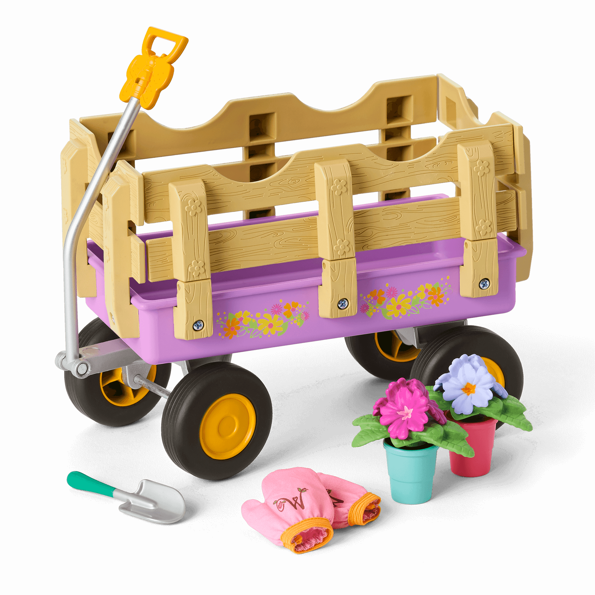 WellieWishers Doll Garden Wagon with Accessories