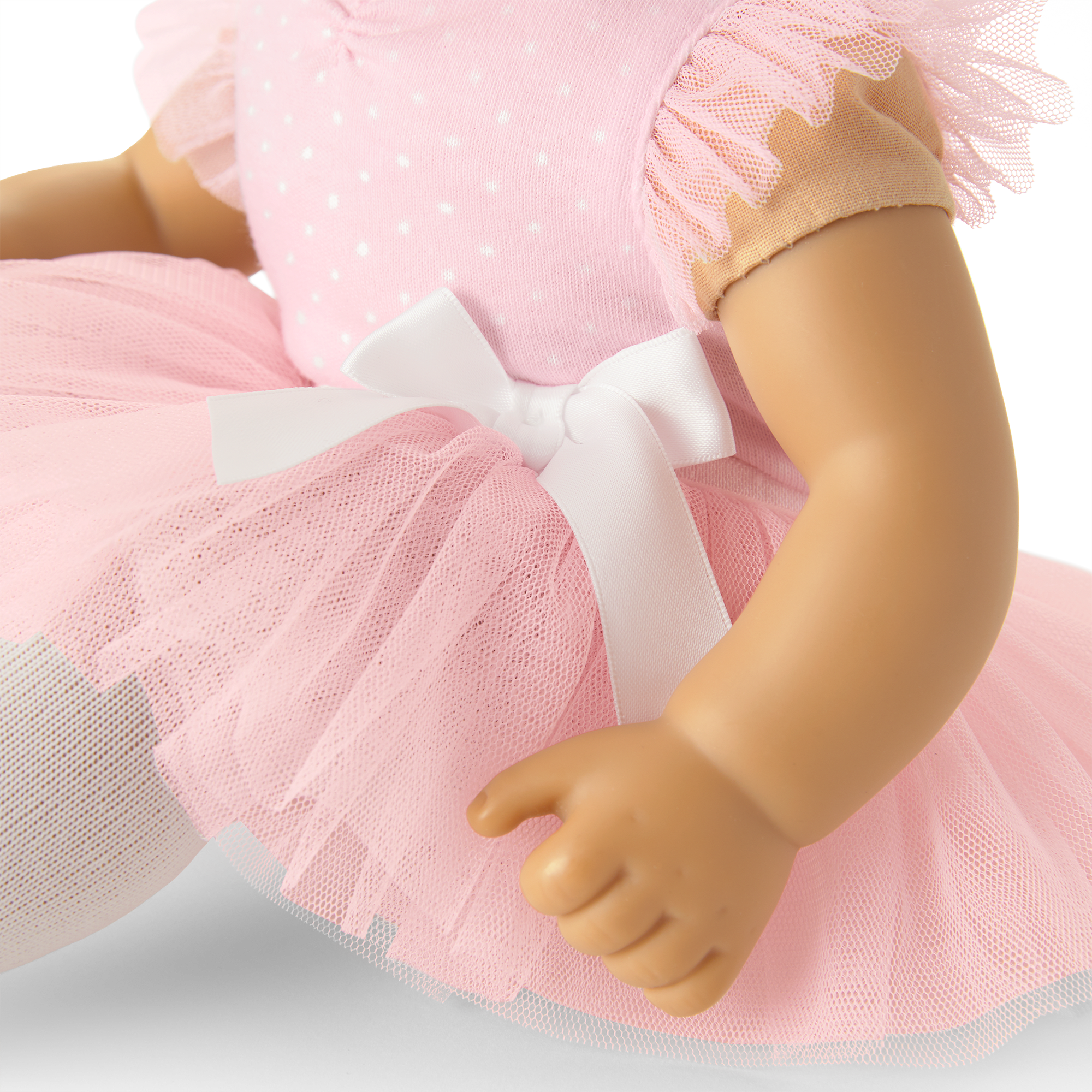 Bitty Baby Ballerina Outfit - Pink Leotard & Mesh Skirt Set