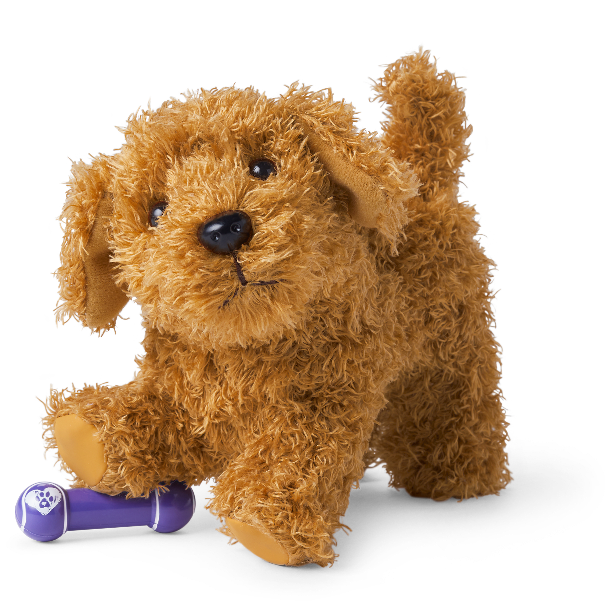 Daffodil Doodle™ Posable Labradoodle Dog for 18-inch Dolls
