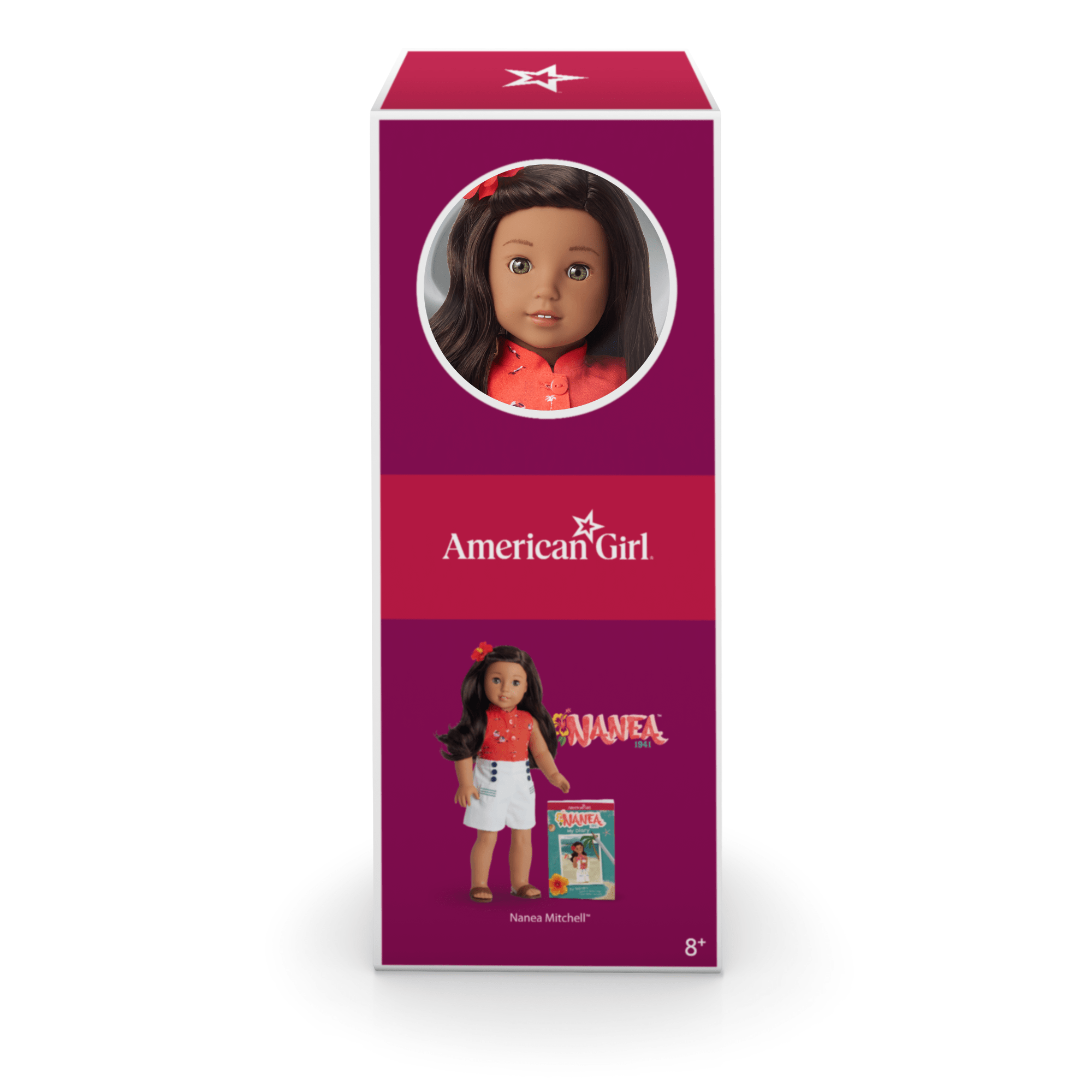 Nanea Mitchell 18-inch Historical Doll with Journal & Outfit