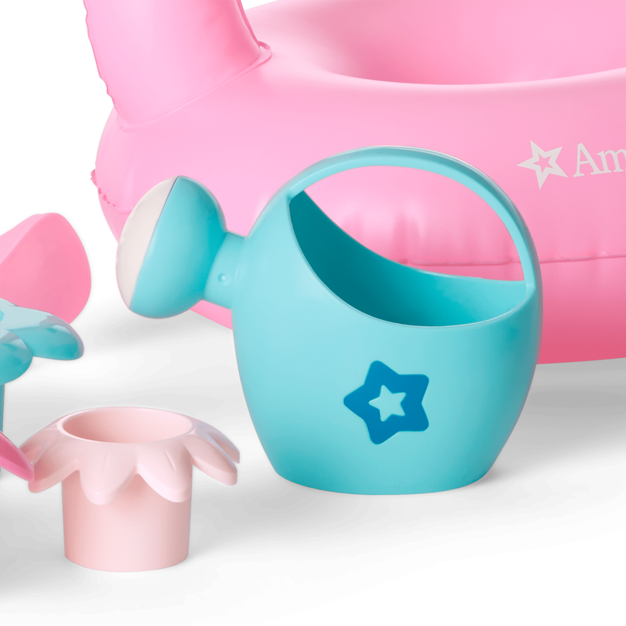Bitty Baby Splash Flamingo Water Play Set with Floating Doll