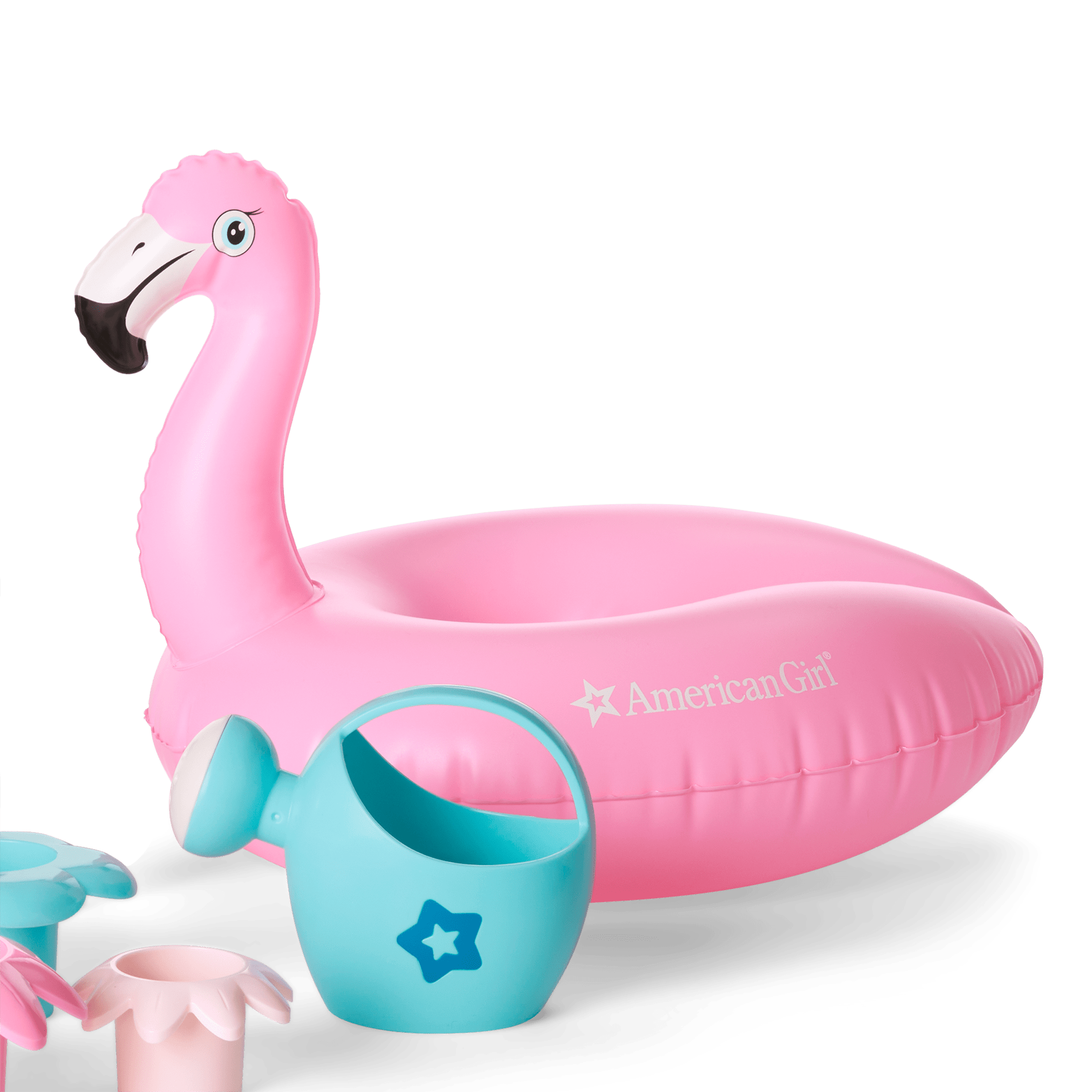 Bitty Baby Splash Flamingo Water Play Set with Floating Doll