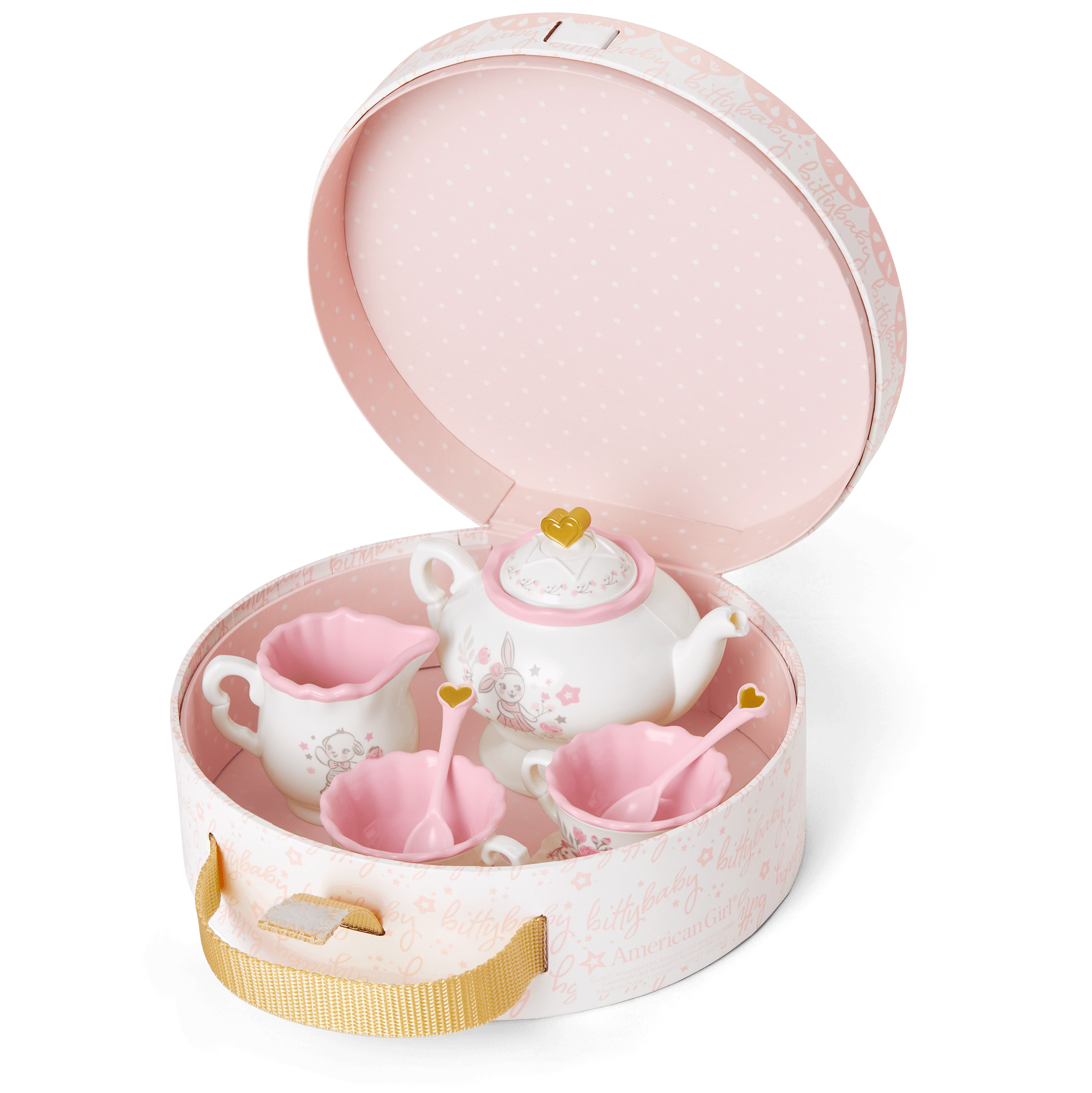 American Girl Tea Party Set for Kids with Teapot & Cups