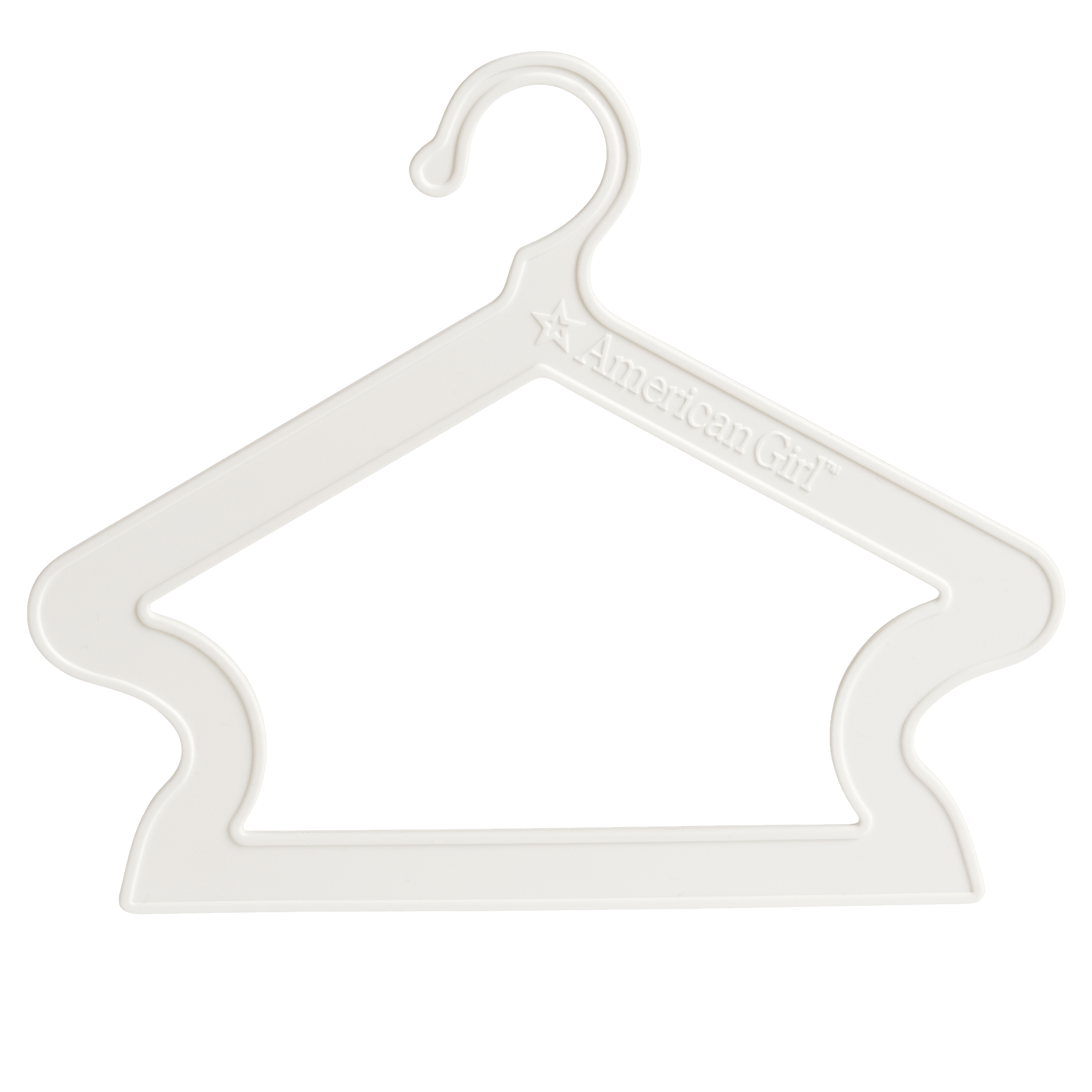 Doll Clothes Hangers Set - 10 Pack for Girls' Wardrobe Organization