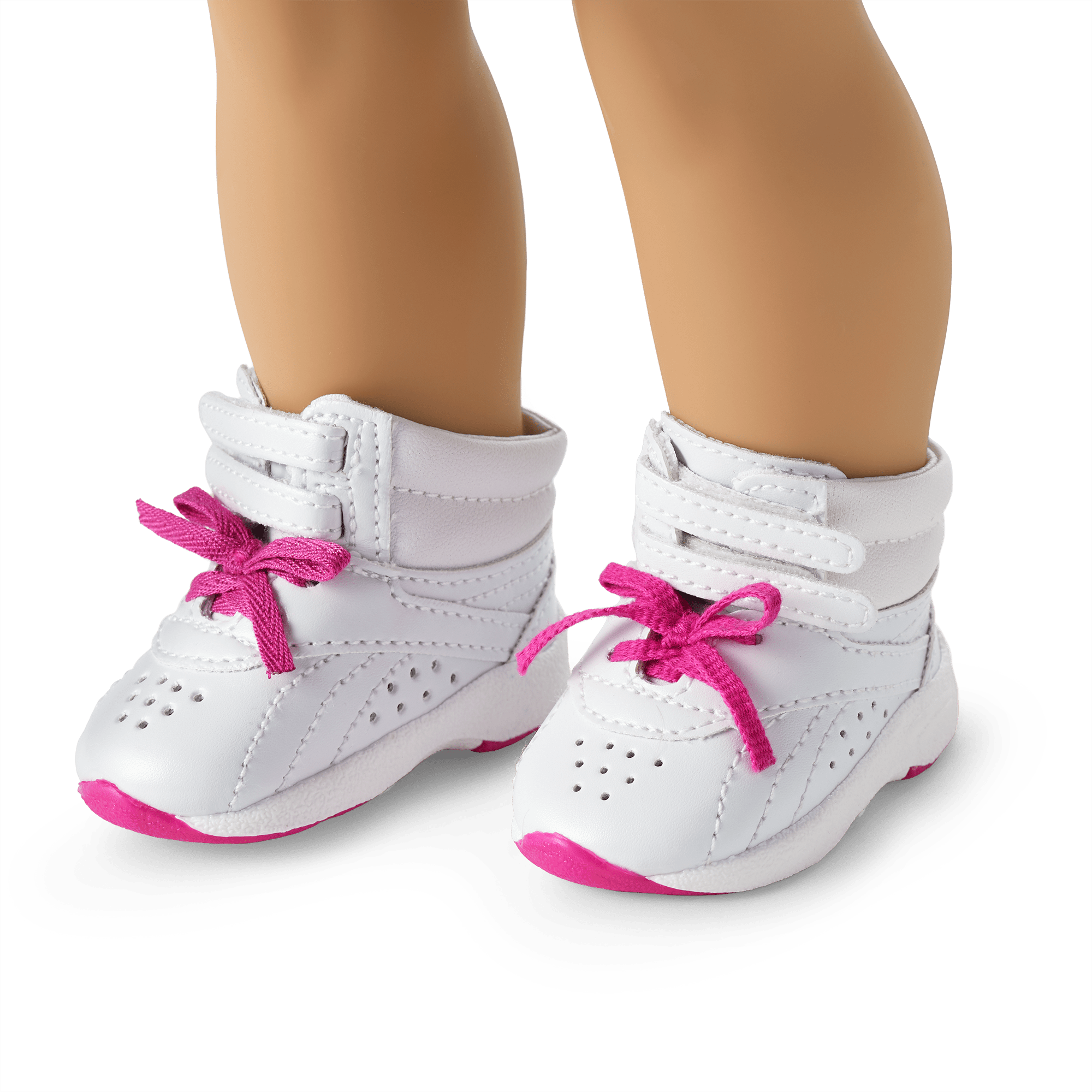 Courtney's White High-Top Sneakers for 18-Inch Dolls