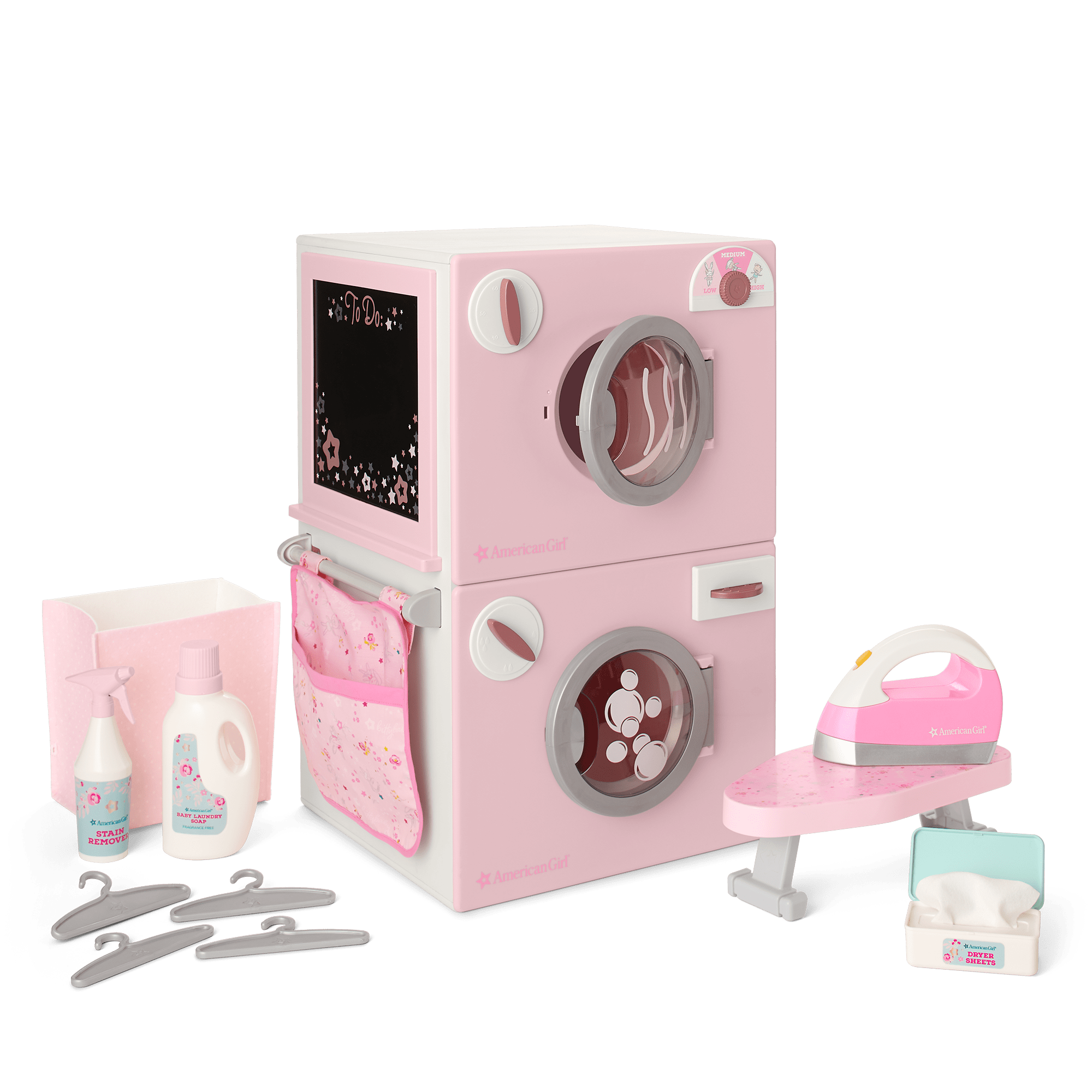 Bitty’s™ Wooden Washer & Dryer Play Set for Kids