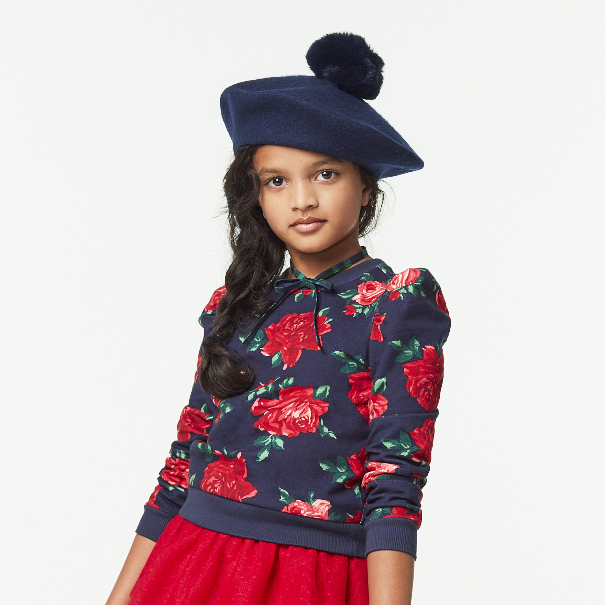 Girls' Rose Print Party Top - American Girl x Janie and Jack