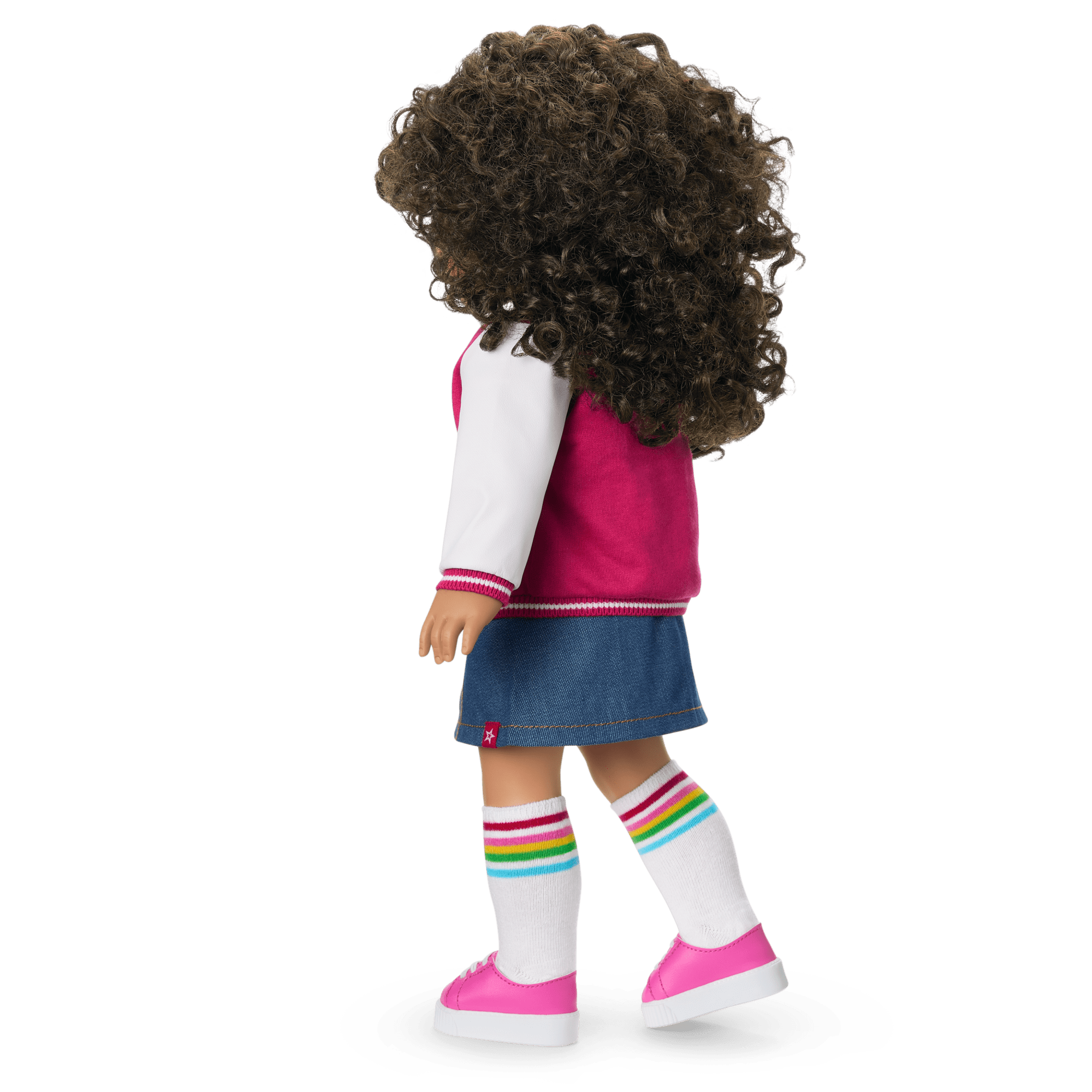 Truly Me 18" Doll with Curly Hair & Varsity Jacket