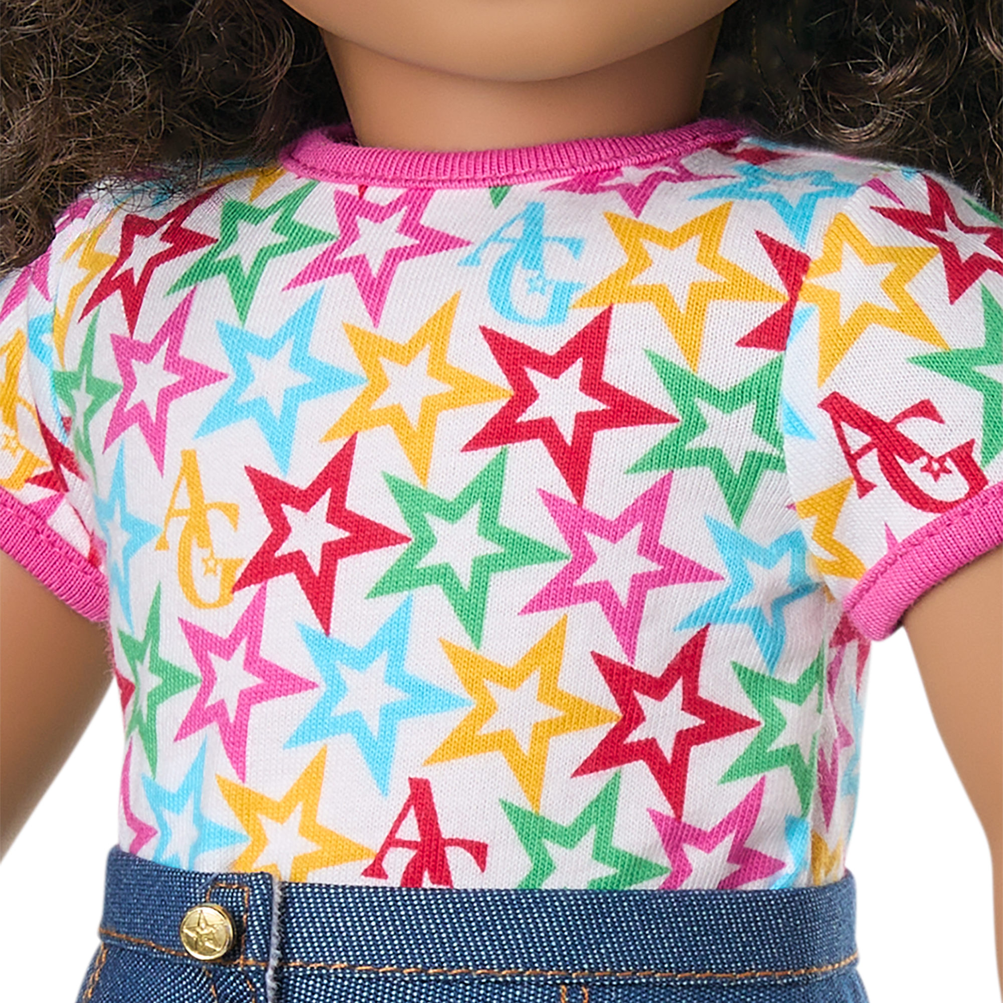 Truly Me 18" Doll with Curly Hair & Varsity Jacket