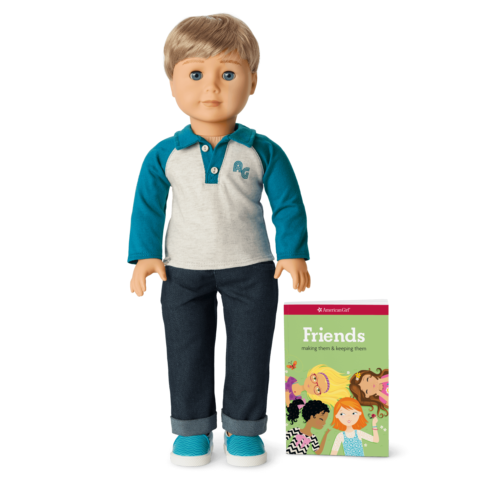 American Girl Truly Me #74 Doll with Blonde Hair & Blue Eyes