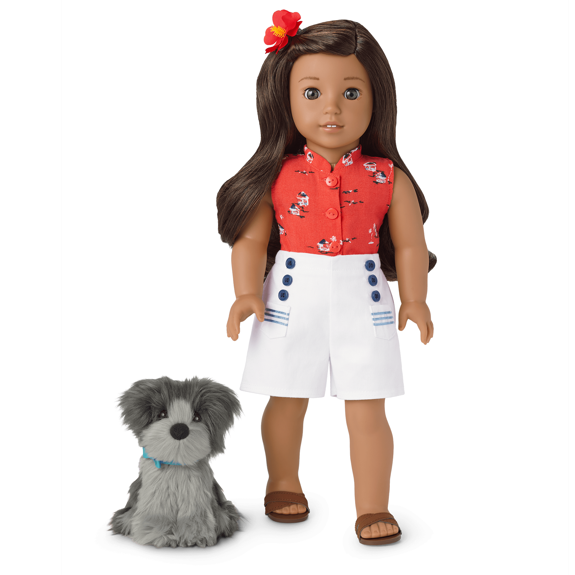 Nanea’s Mele the Singing Dog Plush – Historical Character Toy