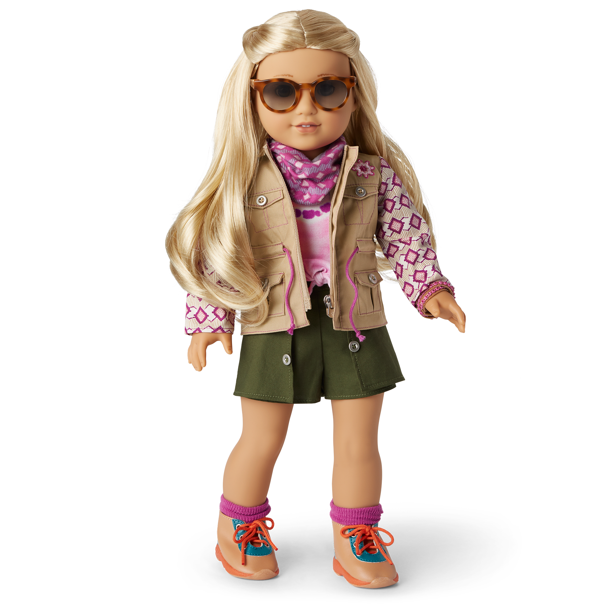 Kira’s Outdoor Adventure Set – Jacket, Sunglasses & Scarf