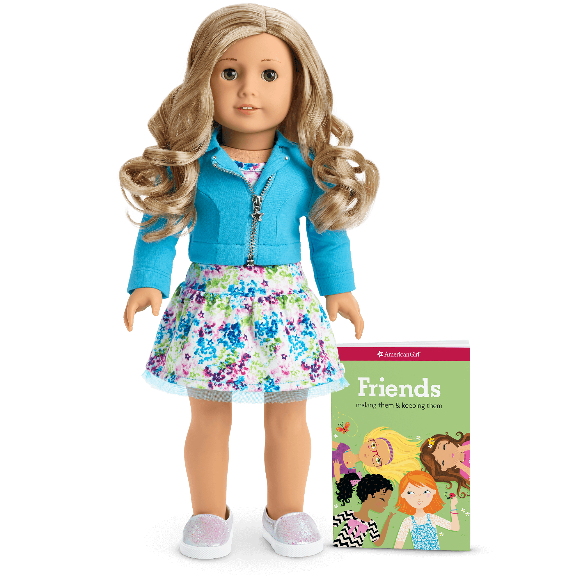 Truly Me #78 Doll with Green Eyes & Curly Blonde Hair