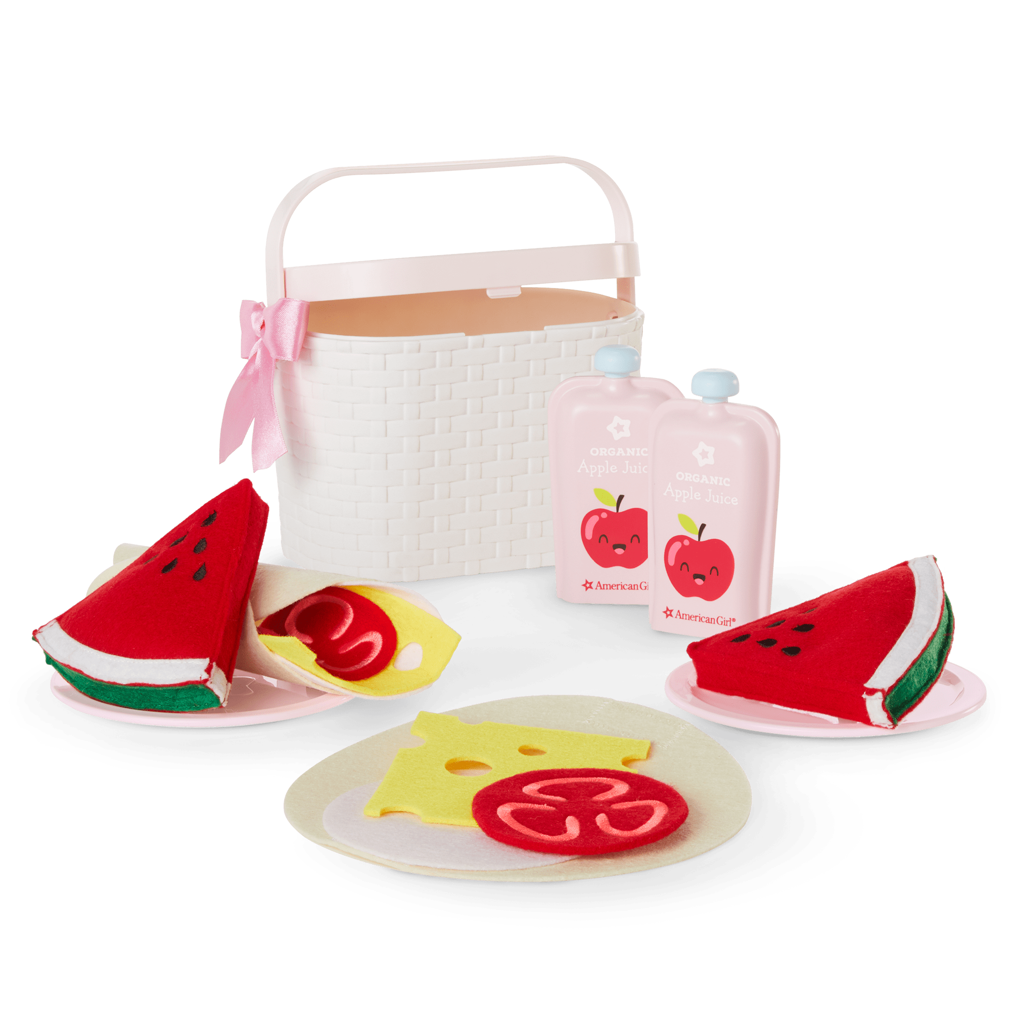 Bitty Baby Picnic Set with Basket & Pretend Food for Toddlers