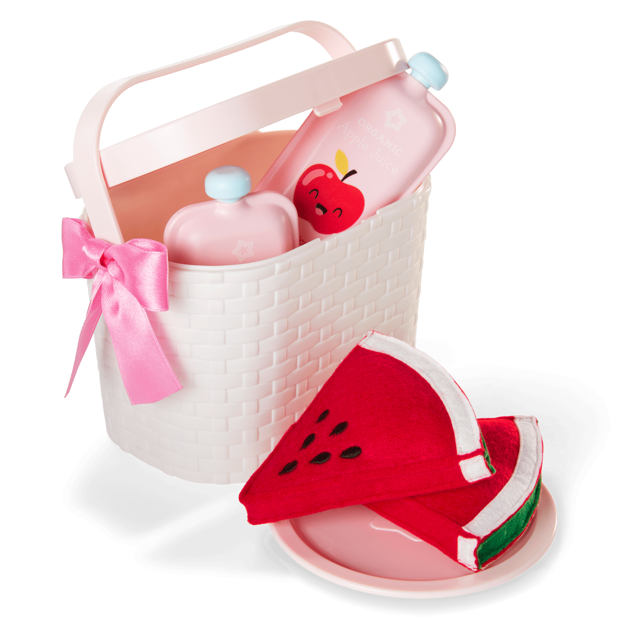 Bitty Baby Picnic Set with Basket & Pretend Food for Toddlers