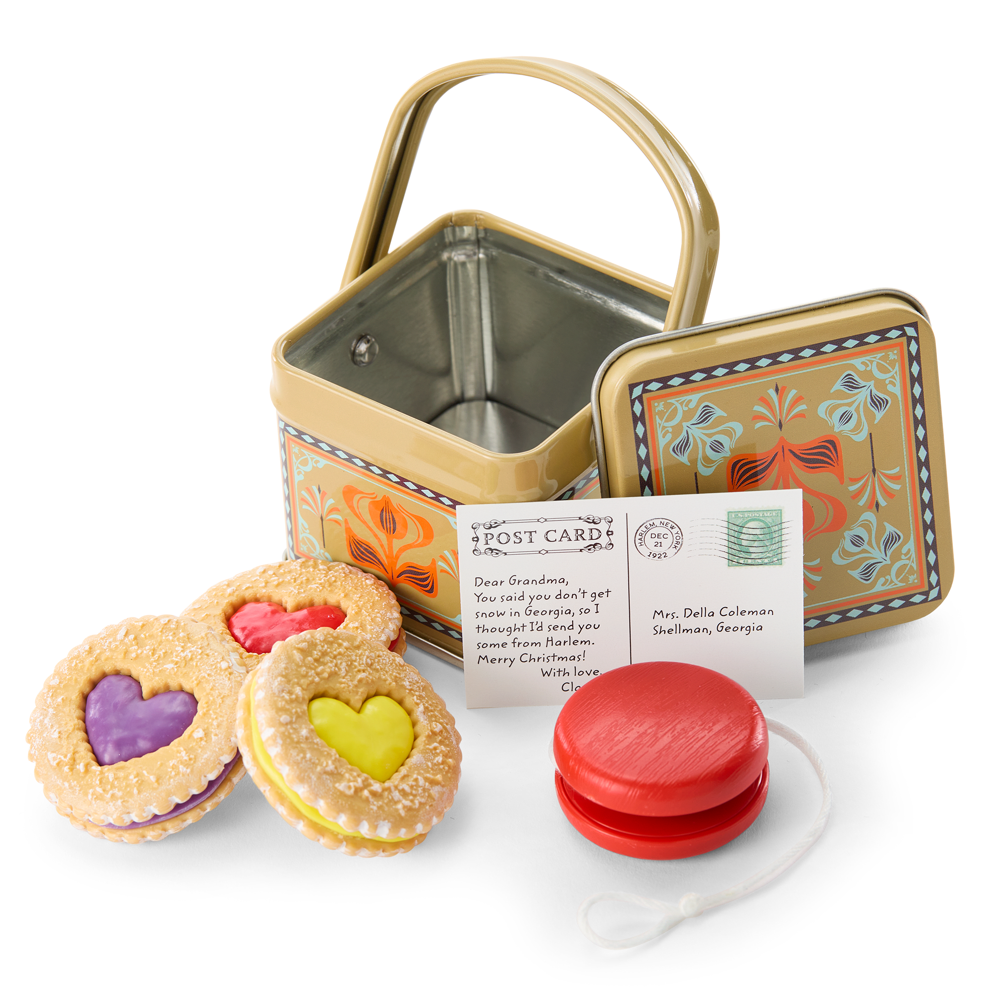 Claudie's™ 18-inch Doll Christmas Accessories Set with Velveteen Rabbit