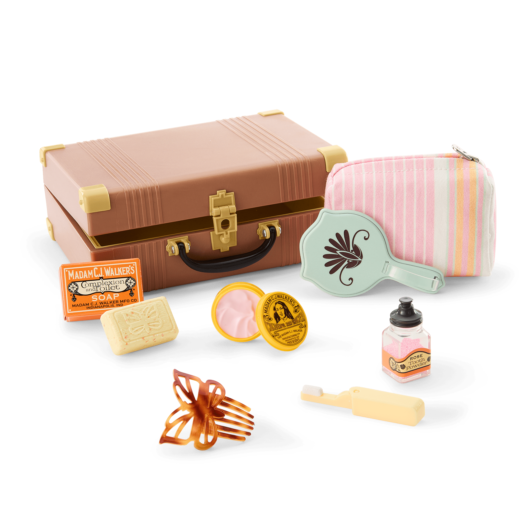 1920s-Style Doll Travel Set for 18-Inch Historical Dolls – Claudie's™