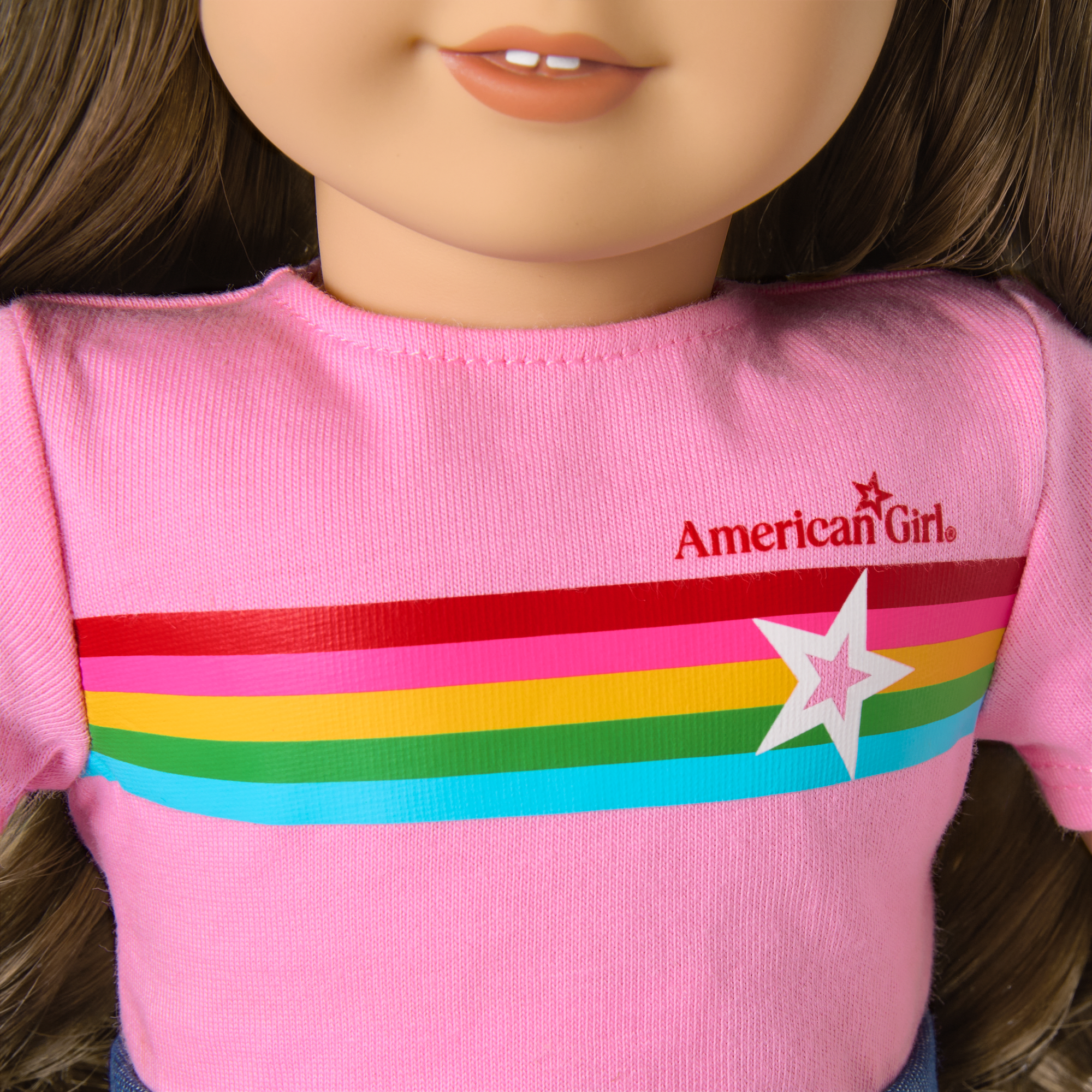 Truly Me 18-inch Doll with Wavy Brown Hair & Varsity Jacket