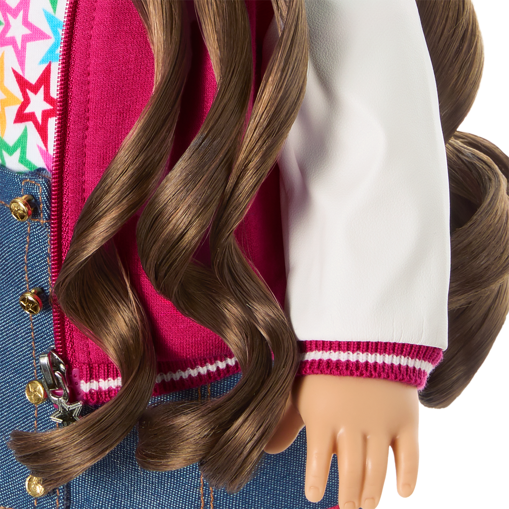Truly Me 18-inch Doll with Wavy Brown Hair & Varsity Jacket