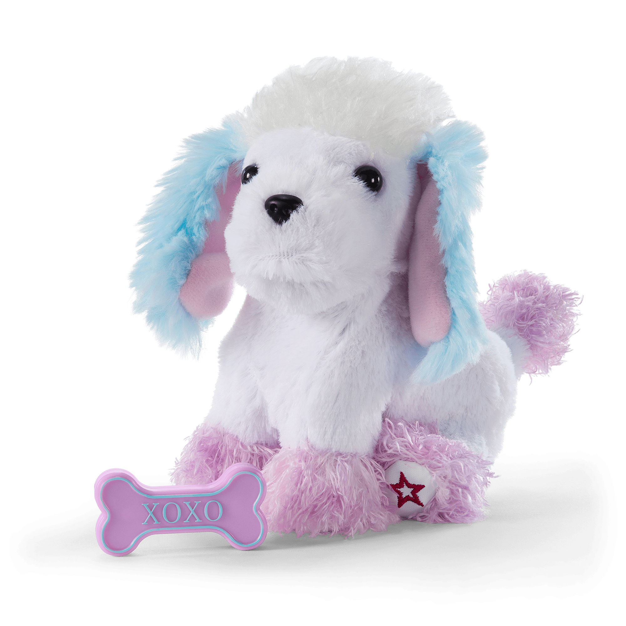 Tropical Taffy Poodle for 18-inch Dolls with Magnetic Mouth
