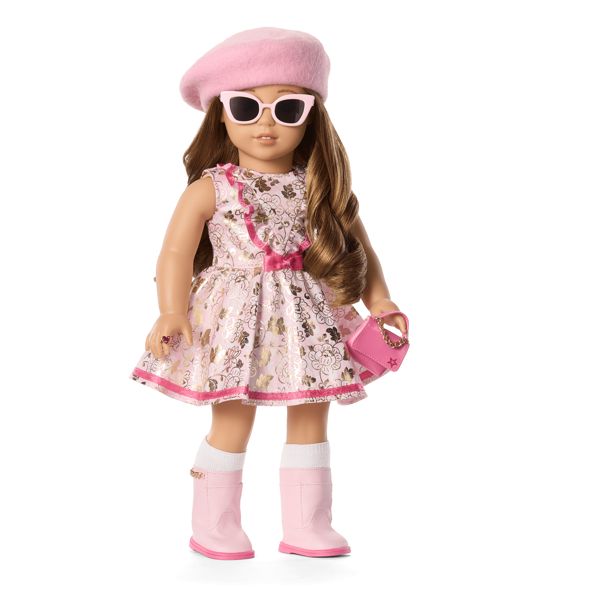 Pink Fashion Accessories Set for 18-Inch Dolls