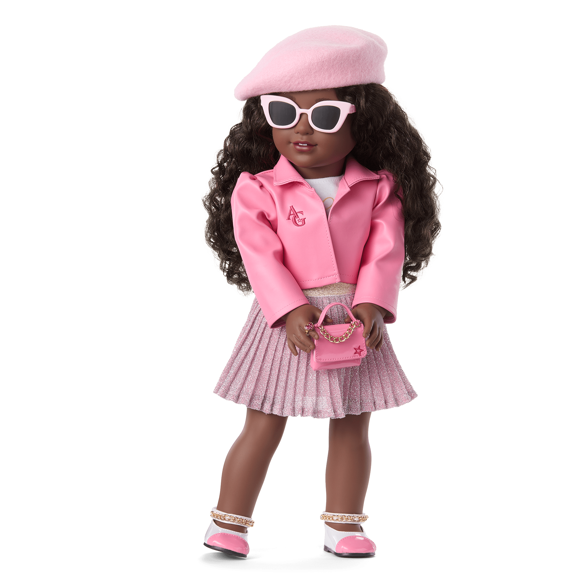 Pink Fashion Accessories Set for 18-Inch Dolls