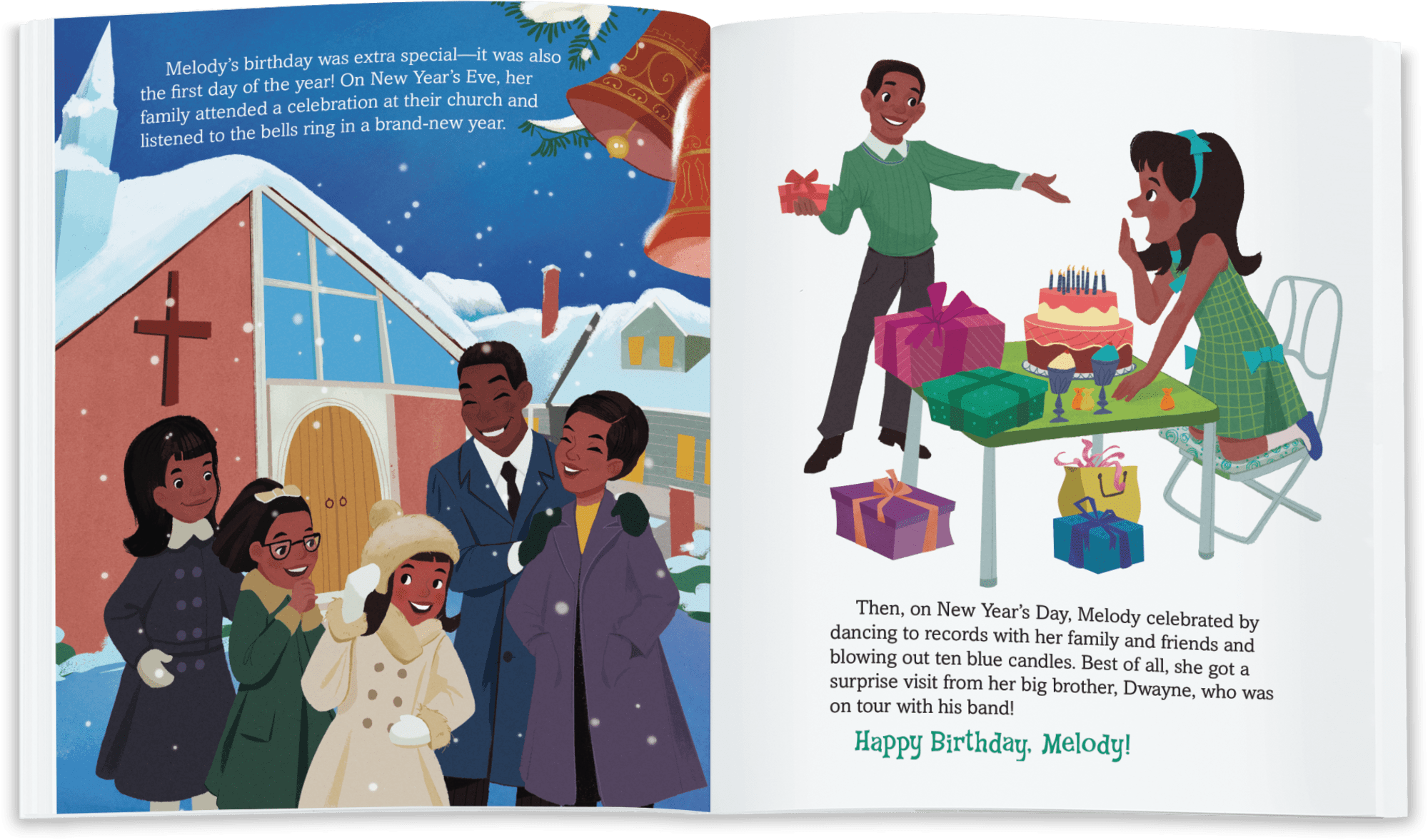 American Girl Happy Birthday Little Golden Book for Kids 2-5