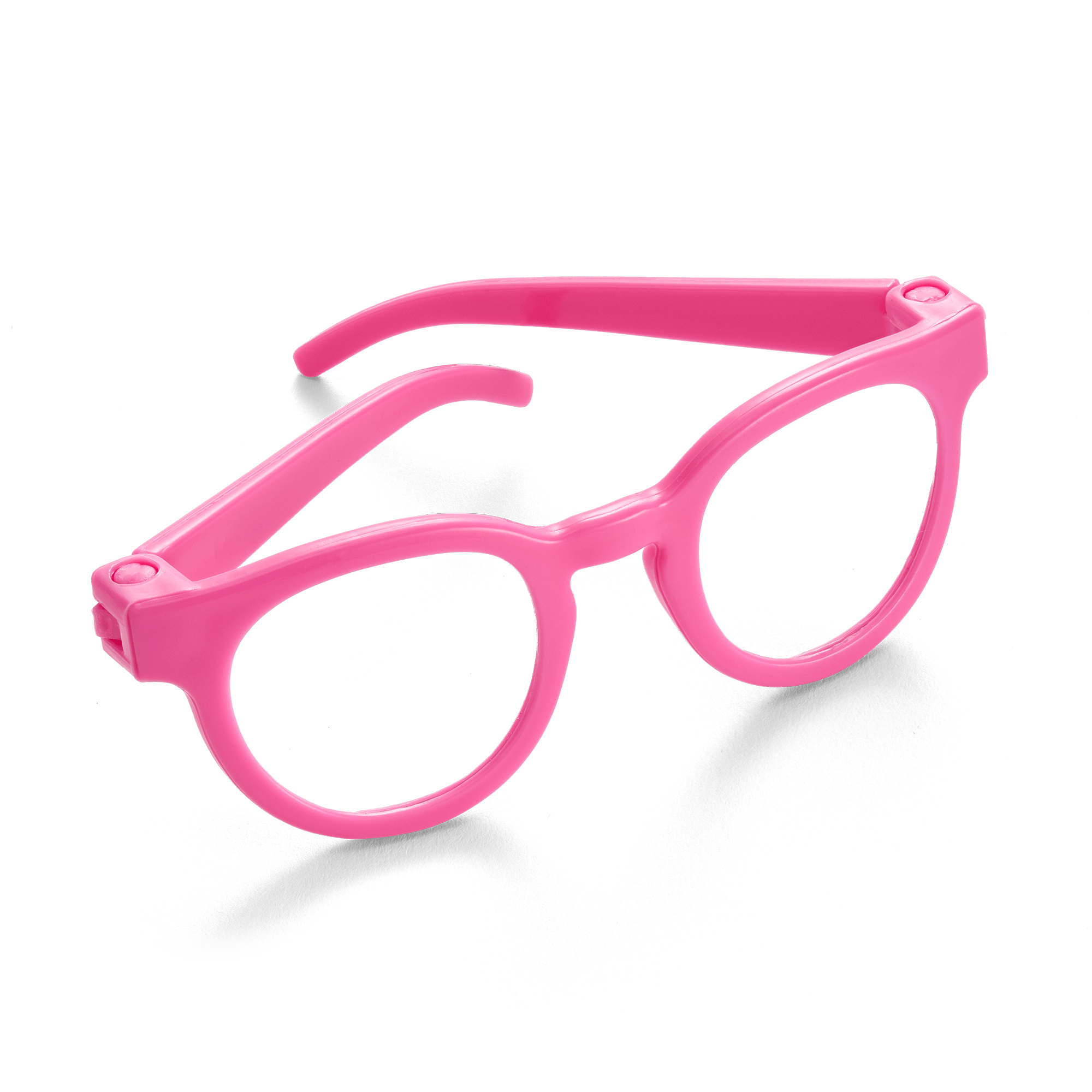 Pink Doll Glasses for 18-inch Dolls with Case