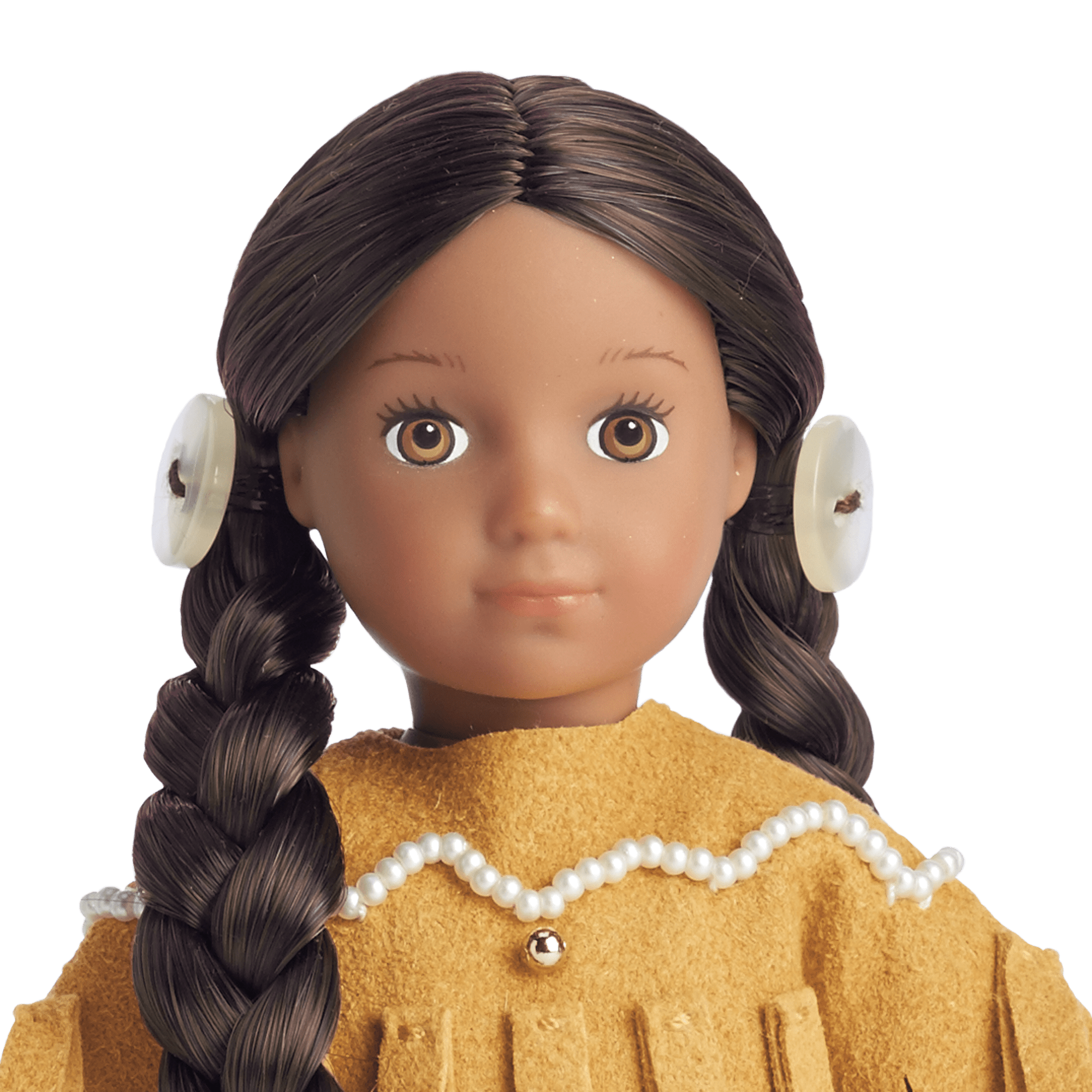 Kaya Mini Doll with Book - 6.5" Historical Nez Perce Figure