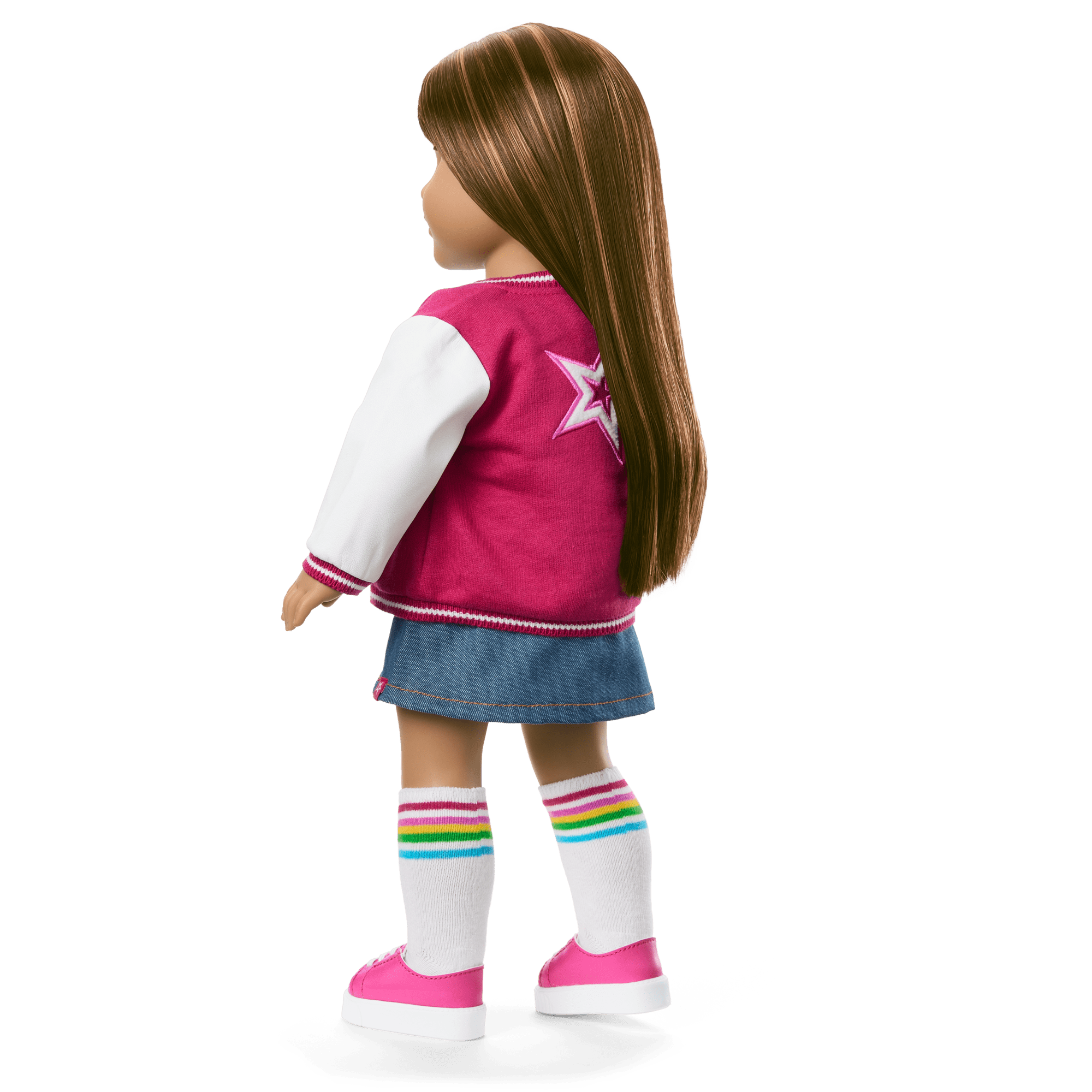 Truly Me 18-inch Doll with Dark Brown Hair & Varsity Jacket