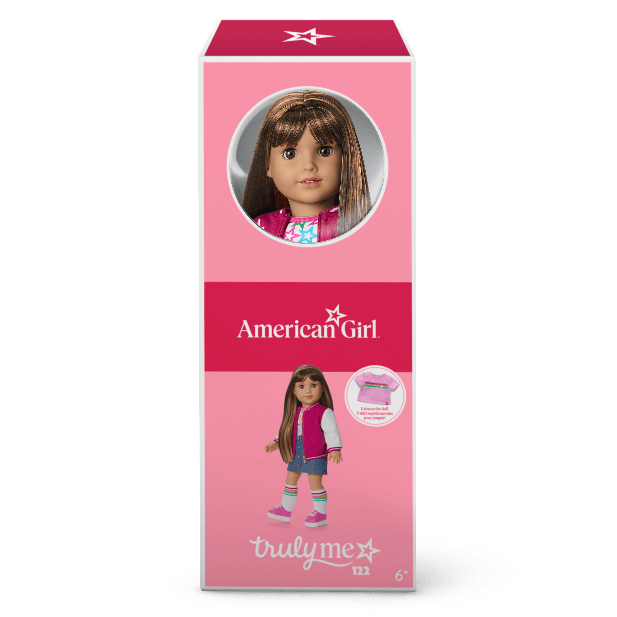 Truly Me 18-inch Doll with Dark Brown Hair & Varsity Jacket