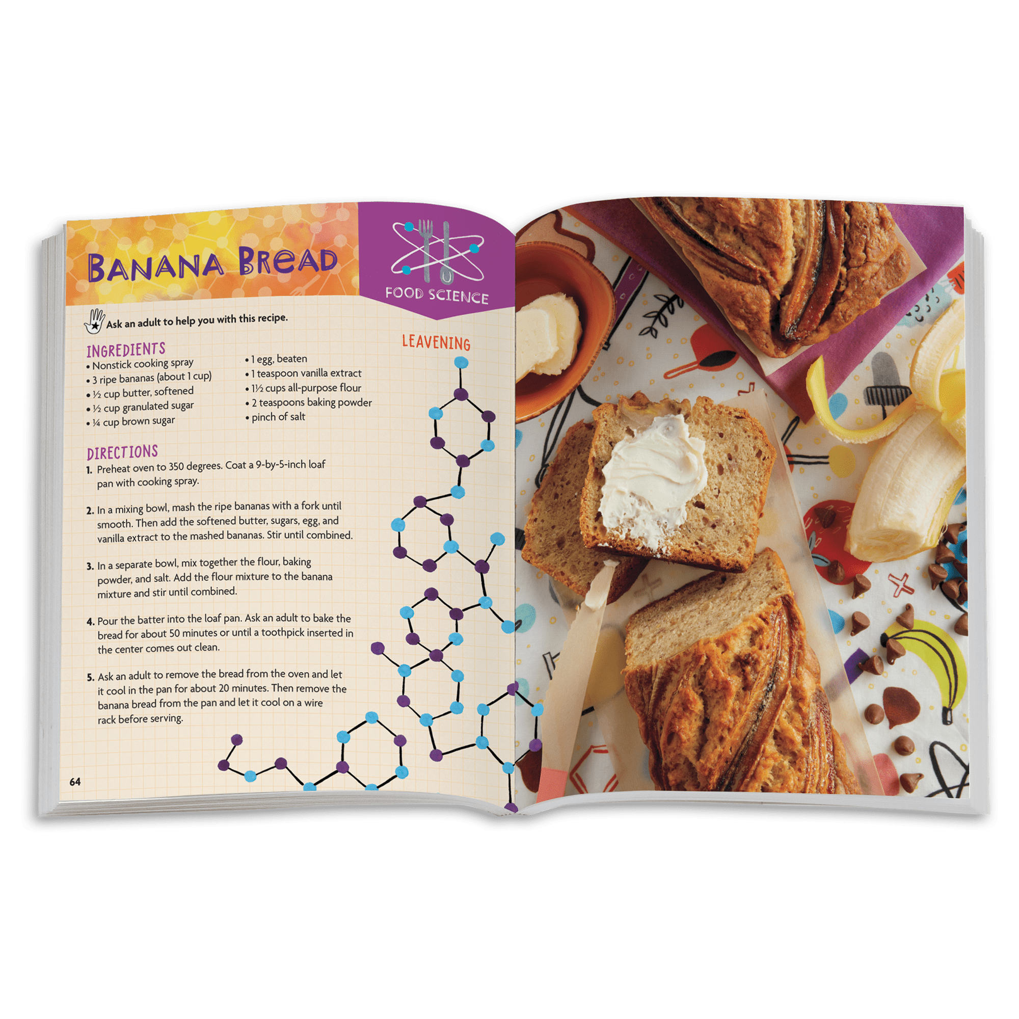 Kitchen Chemistry Book for Kids: 30+ Recipes & Science Fun