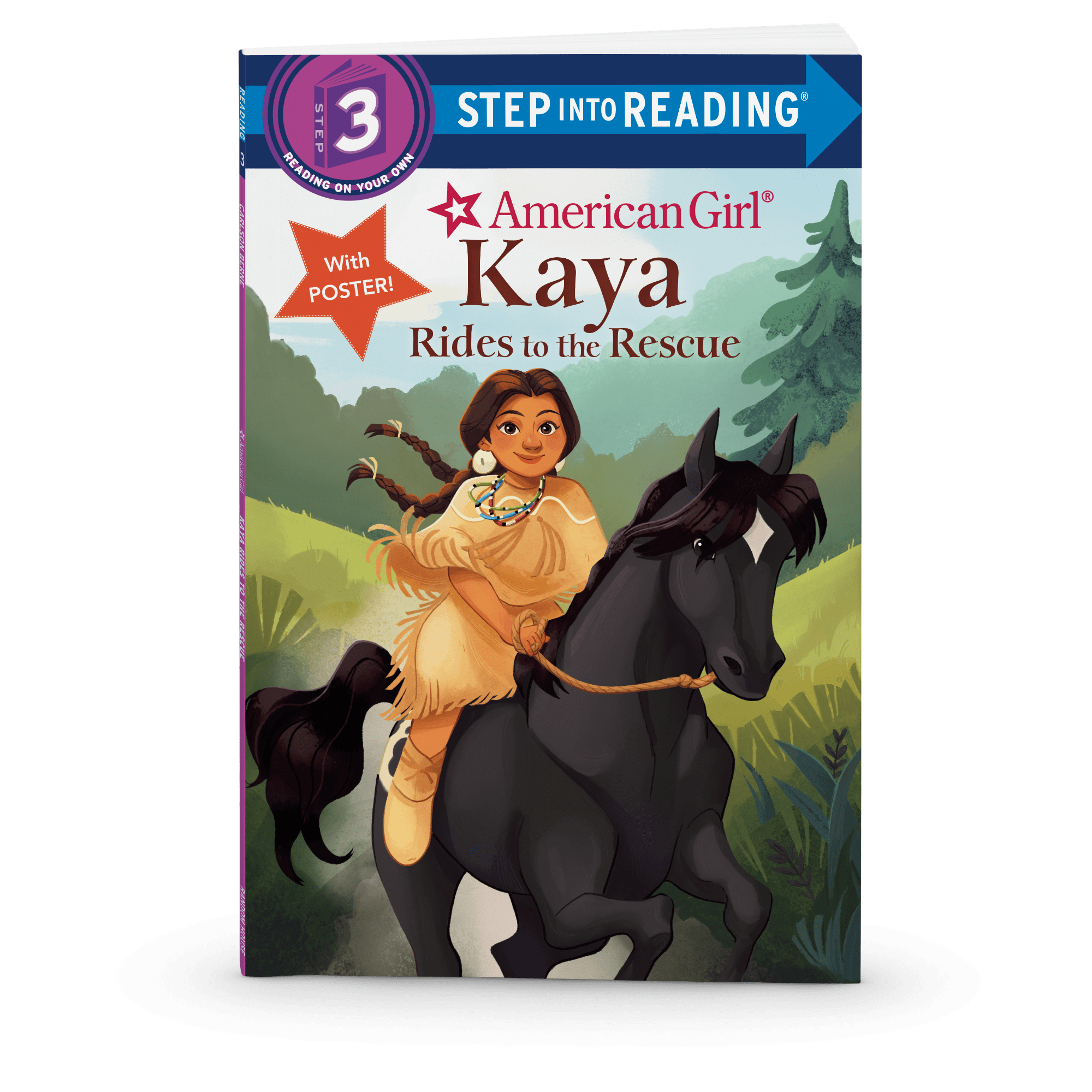 Kaya Rides to the Rescue: Step Into Reading Level 3 Book