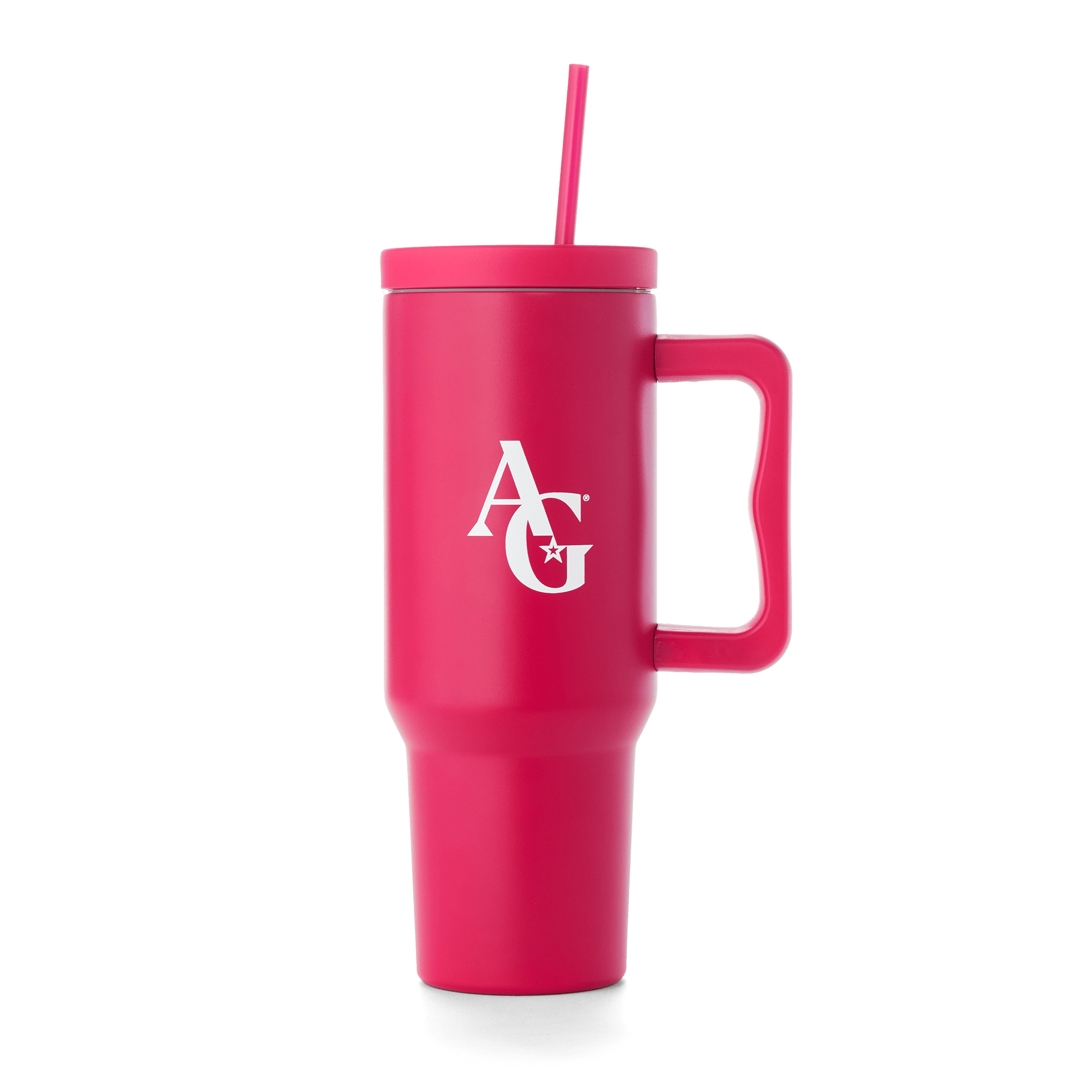 American Girl 40oz Insulated Stainless Steel Tumbler with Straw & Handle